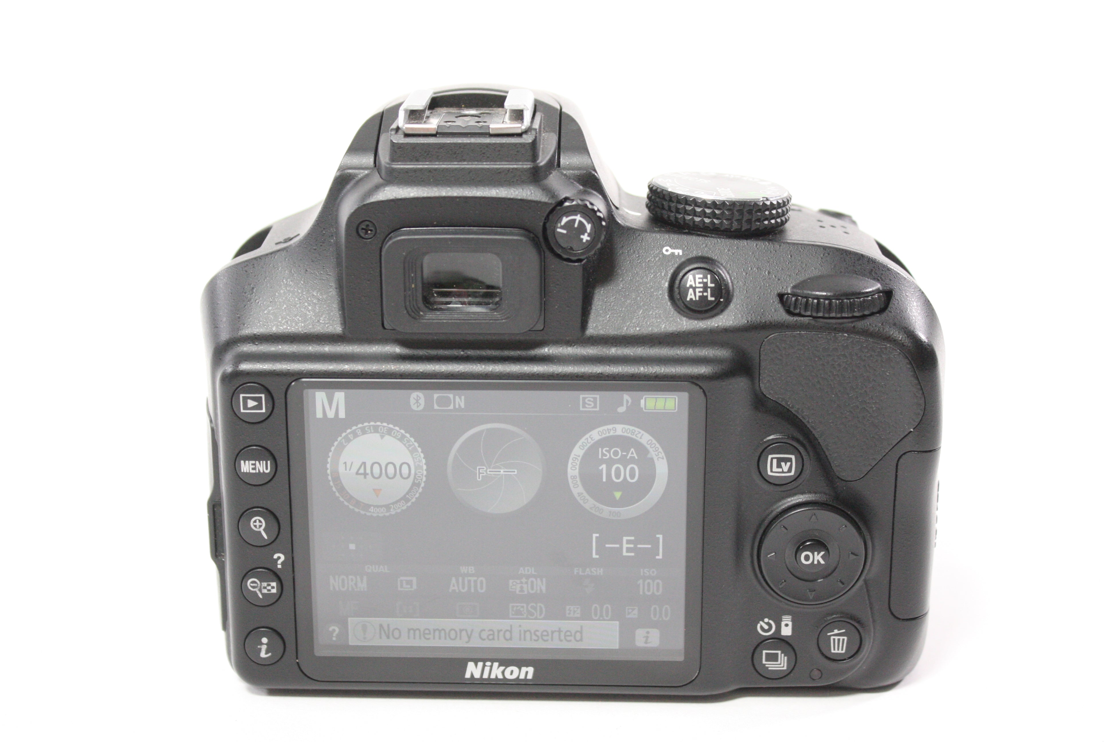 Nikon D3400 DSLR Camera with 18-55mm f/3.5-5.6 G DX VR AF-P Lens with Shutter Count 3,187
