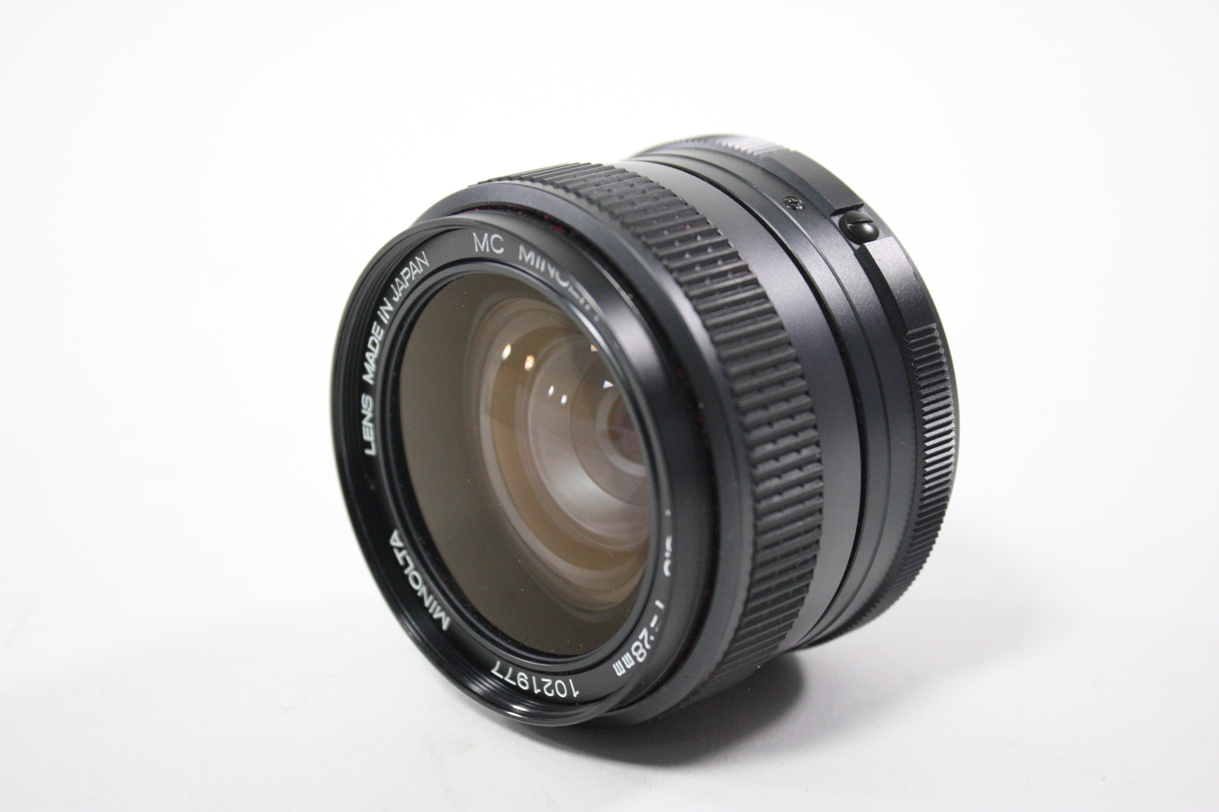 Minolta 28mm f/3.5 Celtic MC for Minolta MD Mount