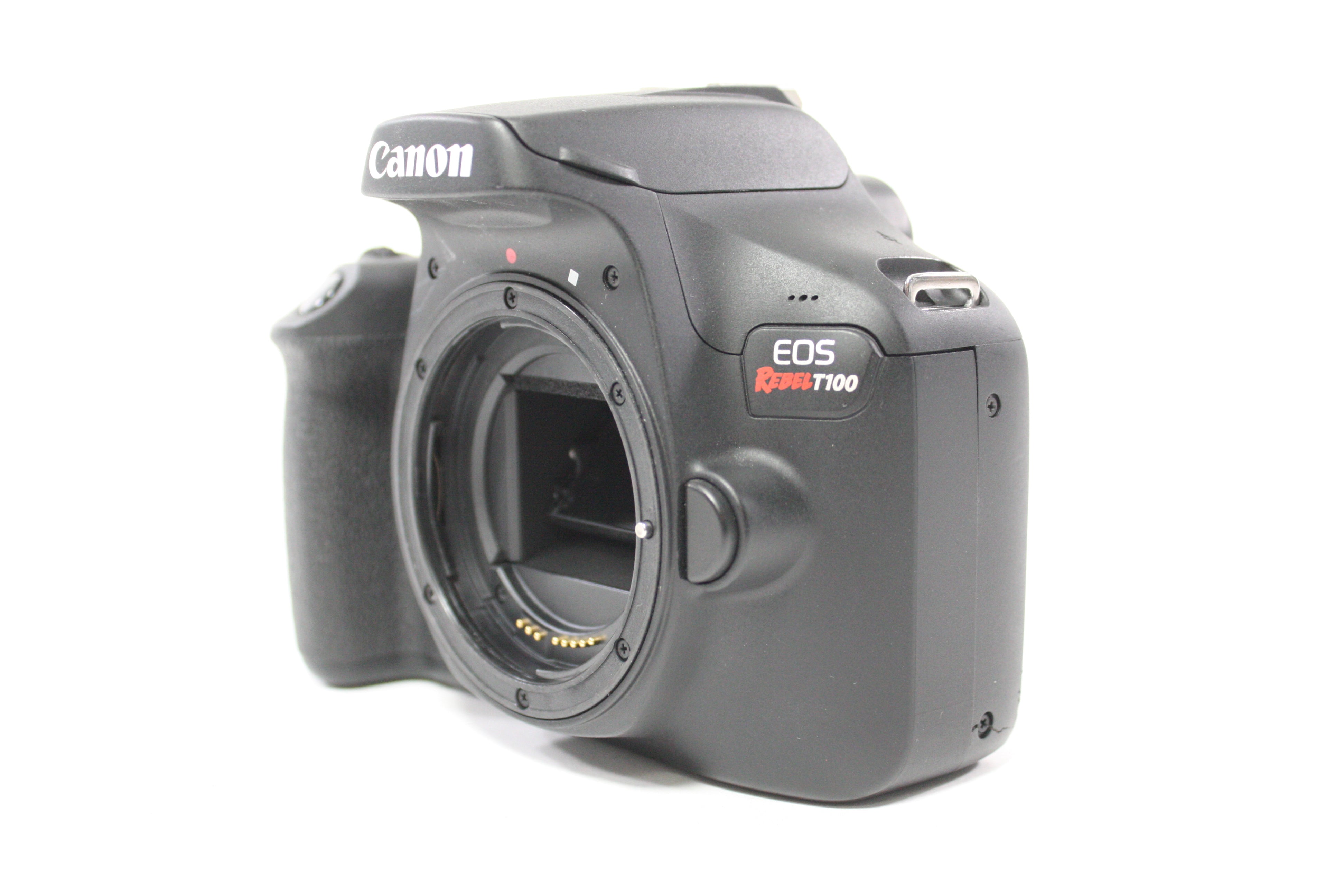Canon Rebel T100 DSLR Camera with 18-55mm f/3.5-5.6 III Lens with Shutter Count 10,145