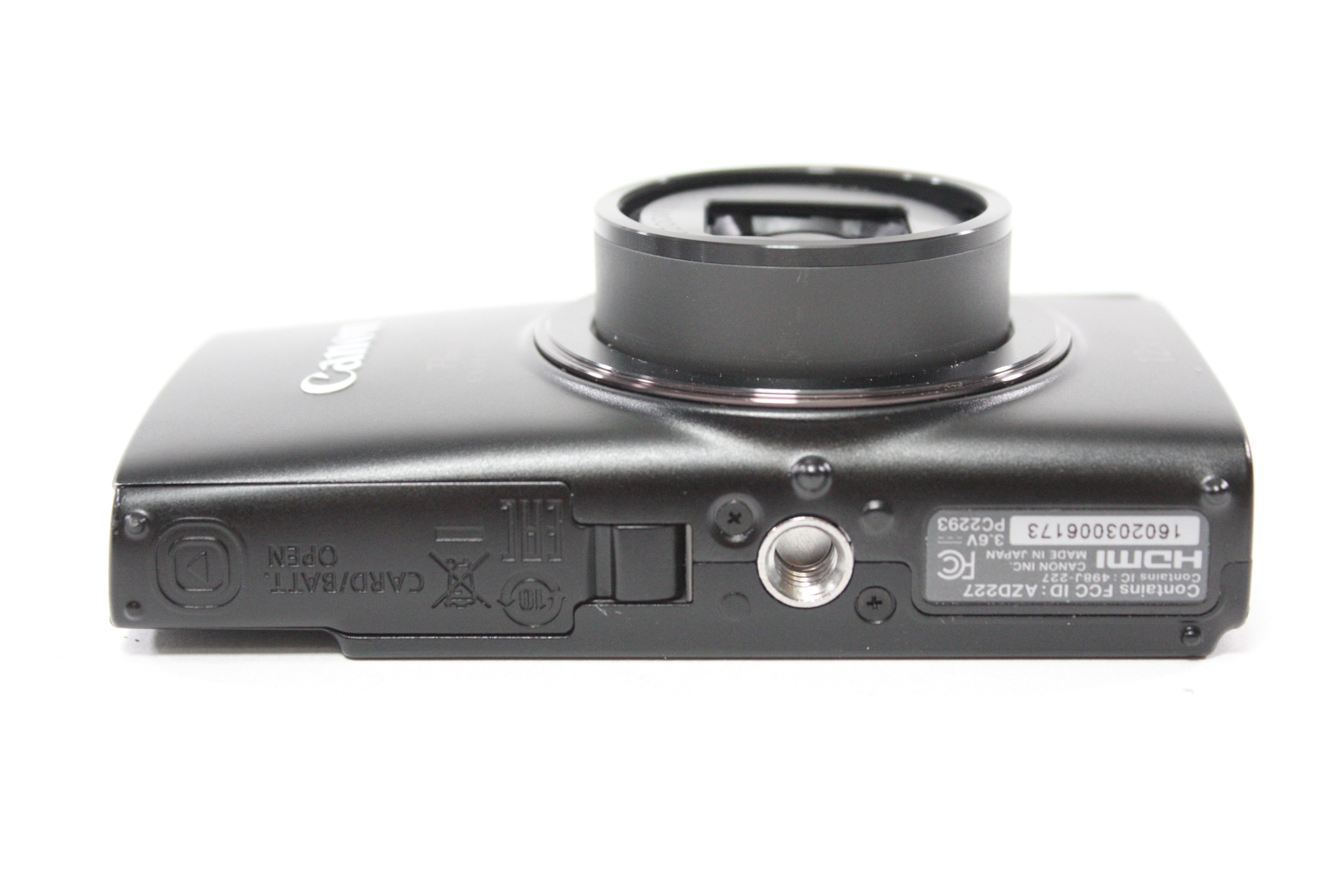 Canon PowerShot ELPH 360 HS A Digital Point and Shoot Camera 12x Zoom 20mp AS-IS