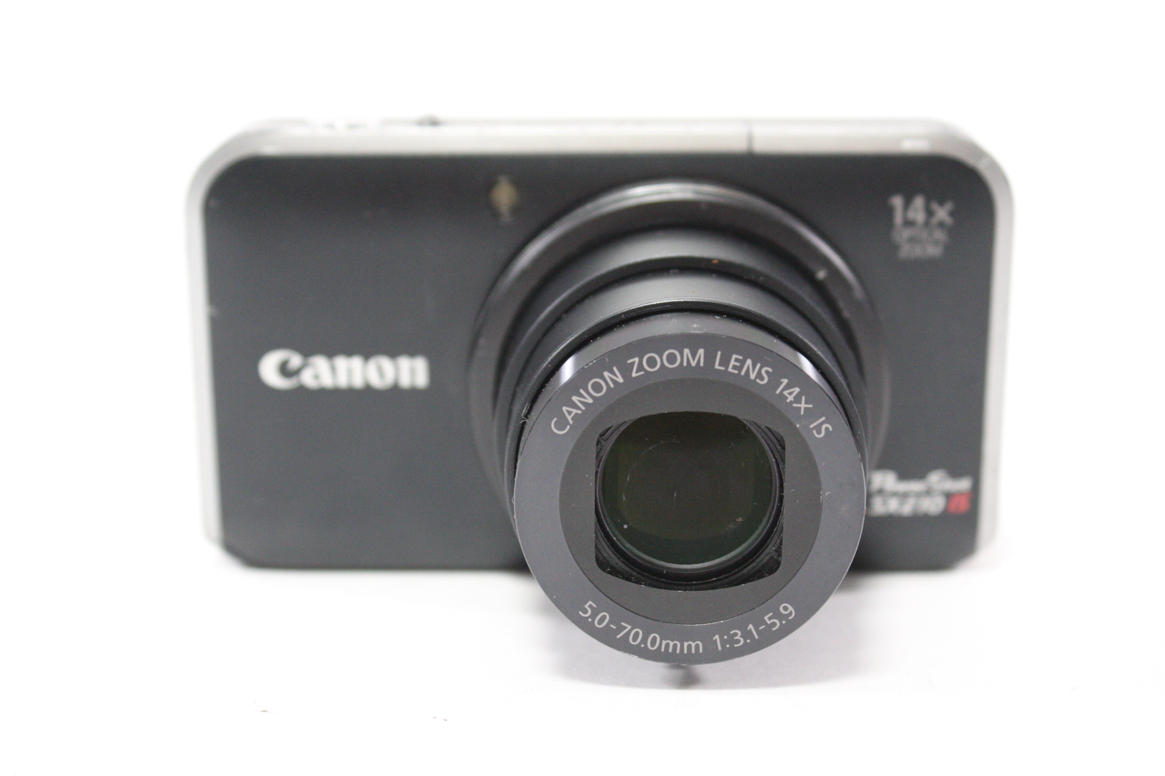 Canon PowerShot SX210 IS Digital Point and Shoot Camera 14x Zoom 14.1mp AS-IS