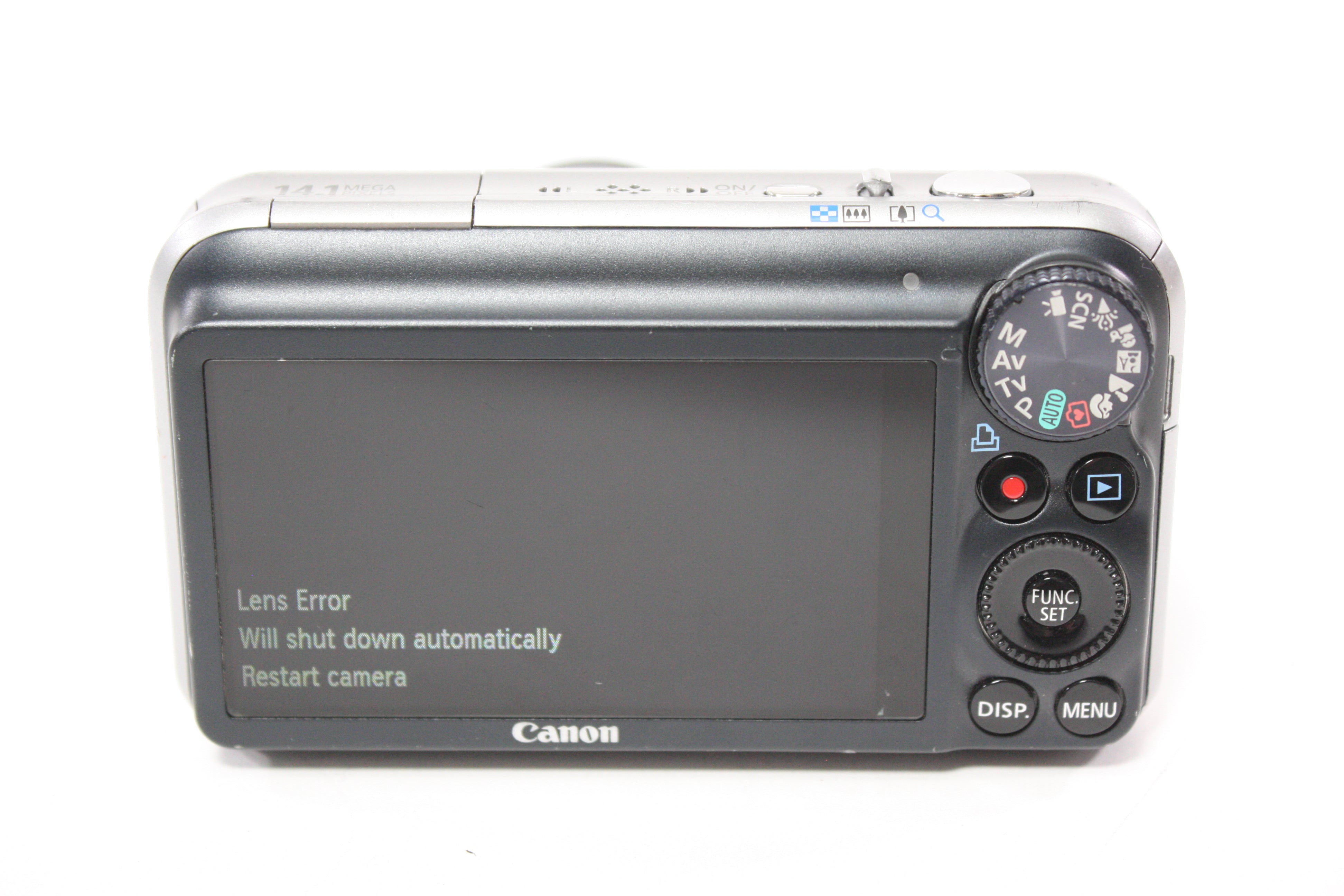 Canon PowerShot SX210 IS Digital Point and Shoot Camera 14x Zoom 14.1mp AS-IS