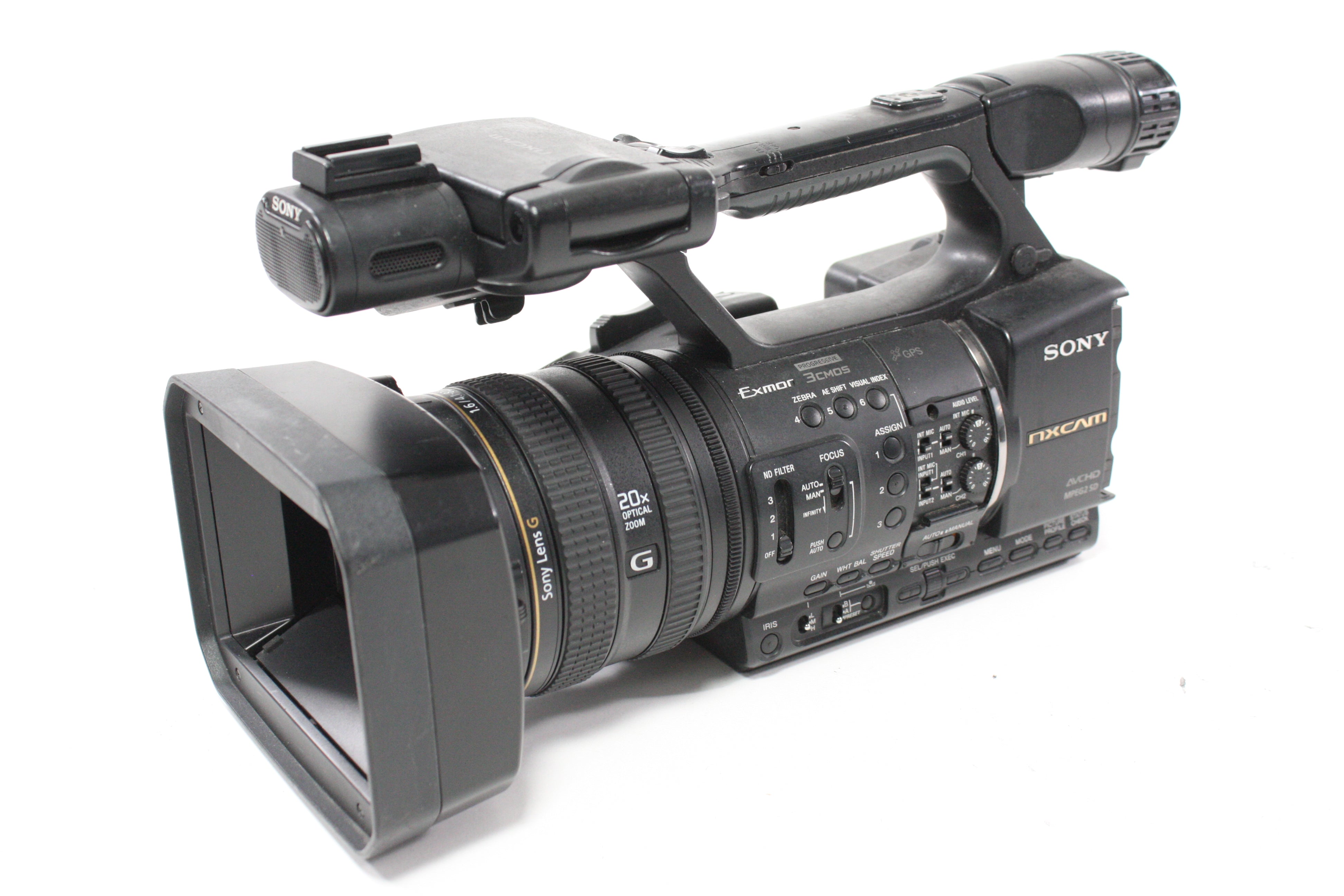 Sony HXR-NX5U NXCAM Professional Camcorder with 620 Hours