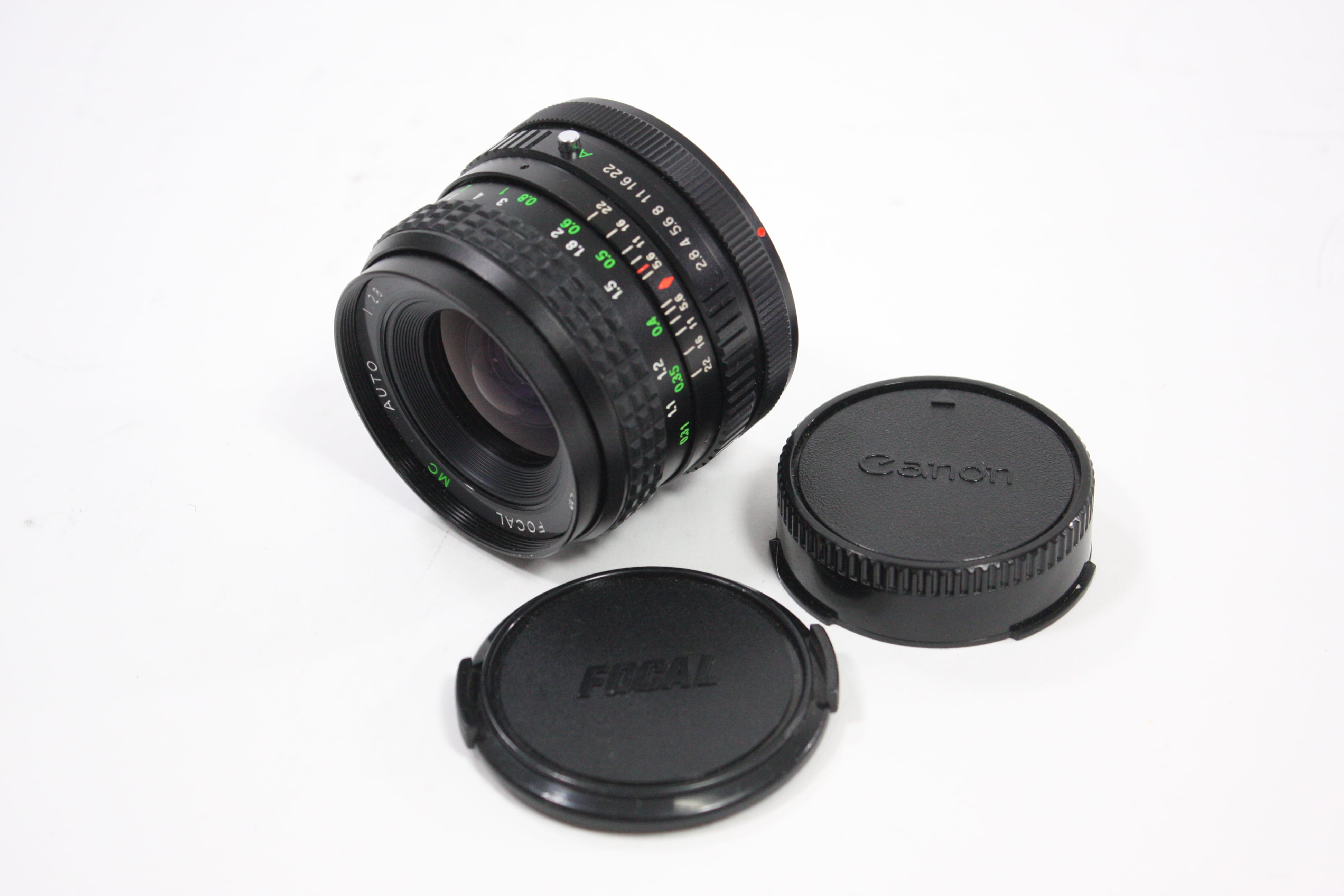 Focal 28mm f/2.8 MC Auto Lens for Canon FD Mount