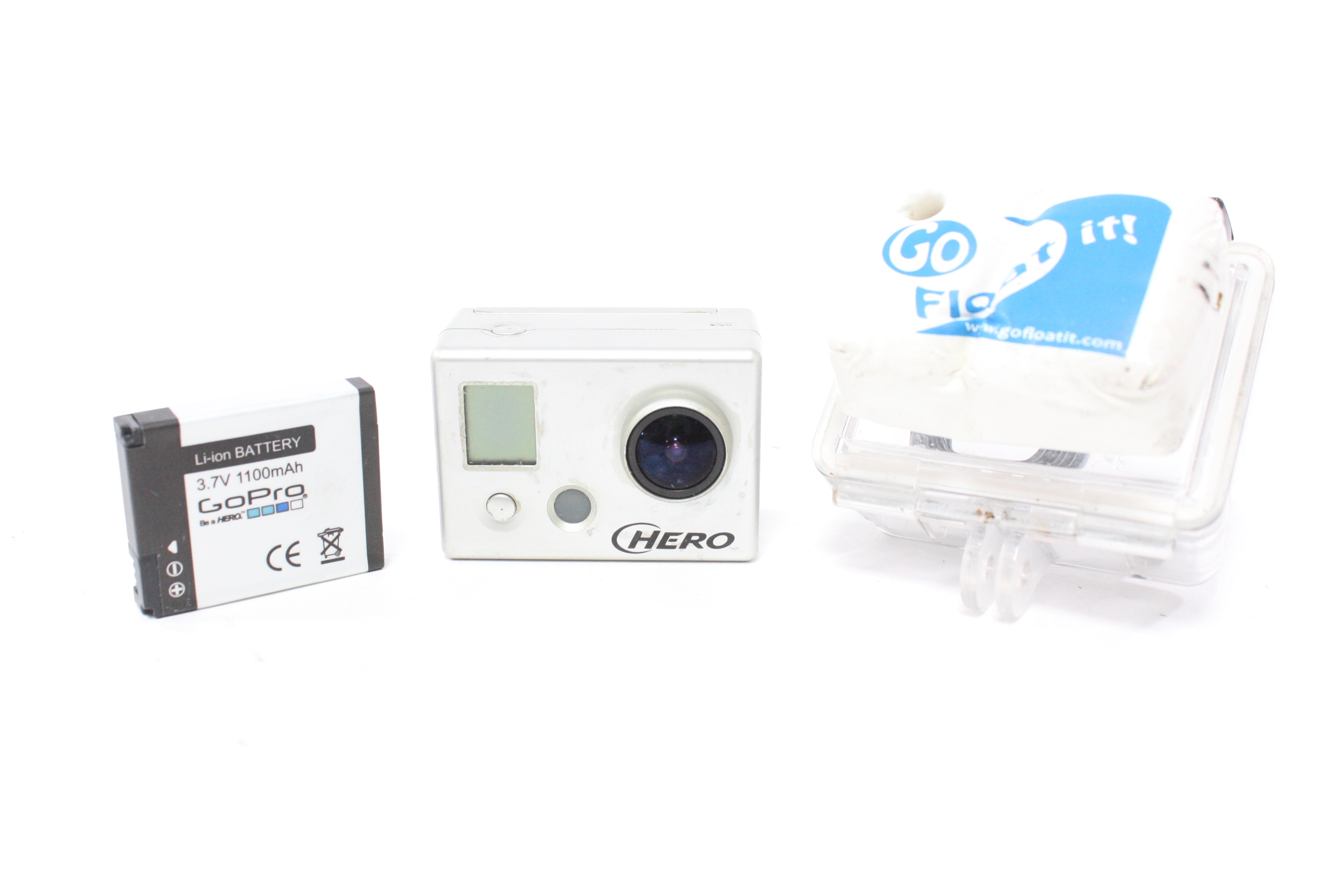 GoPro Hero with Waterproof Cage and Battery