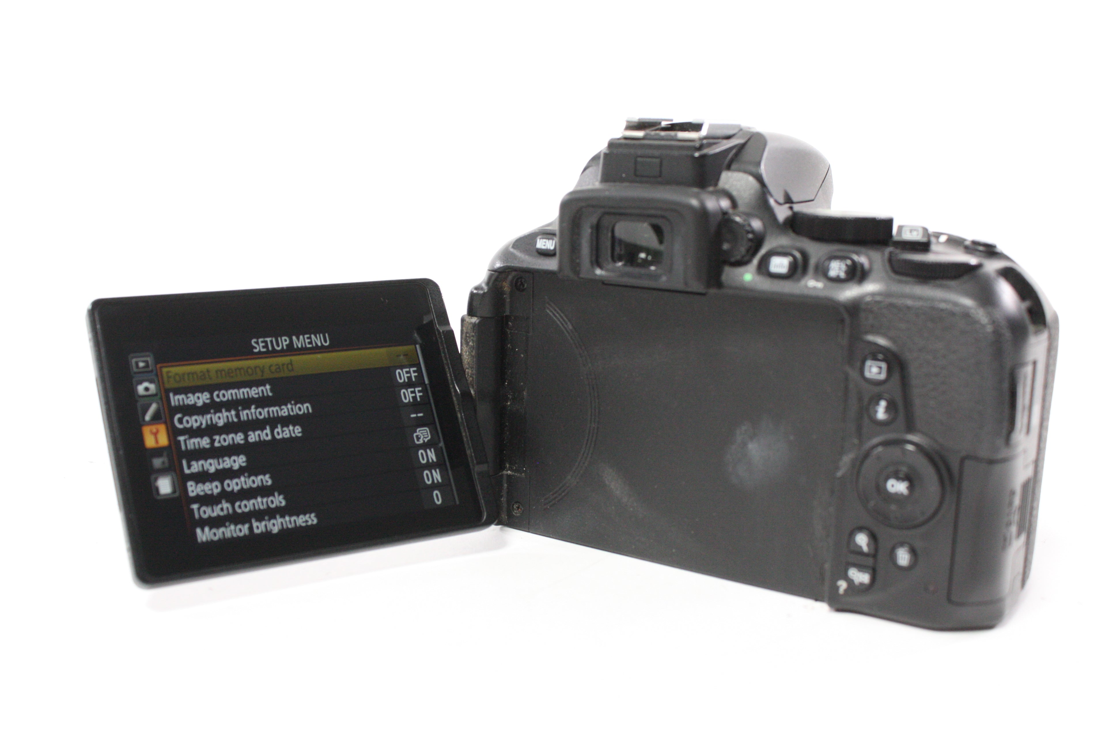 Nikon D5600 DSLR Camera Body with Shutter Count 28,592