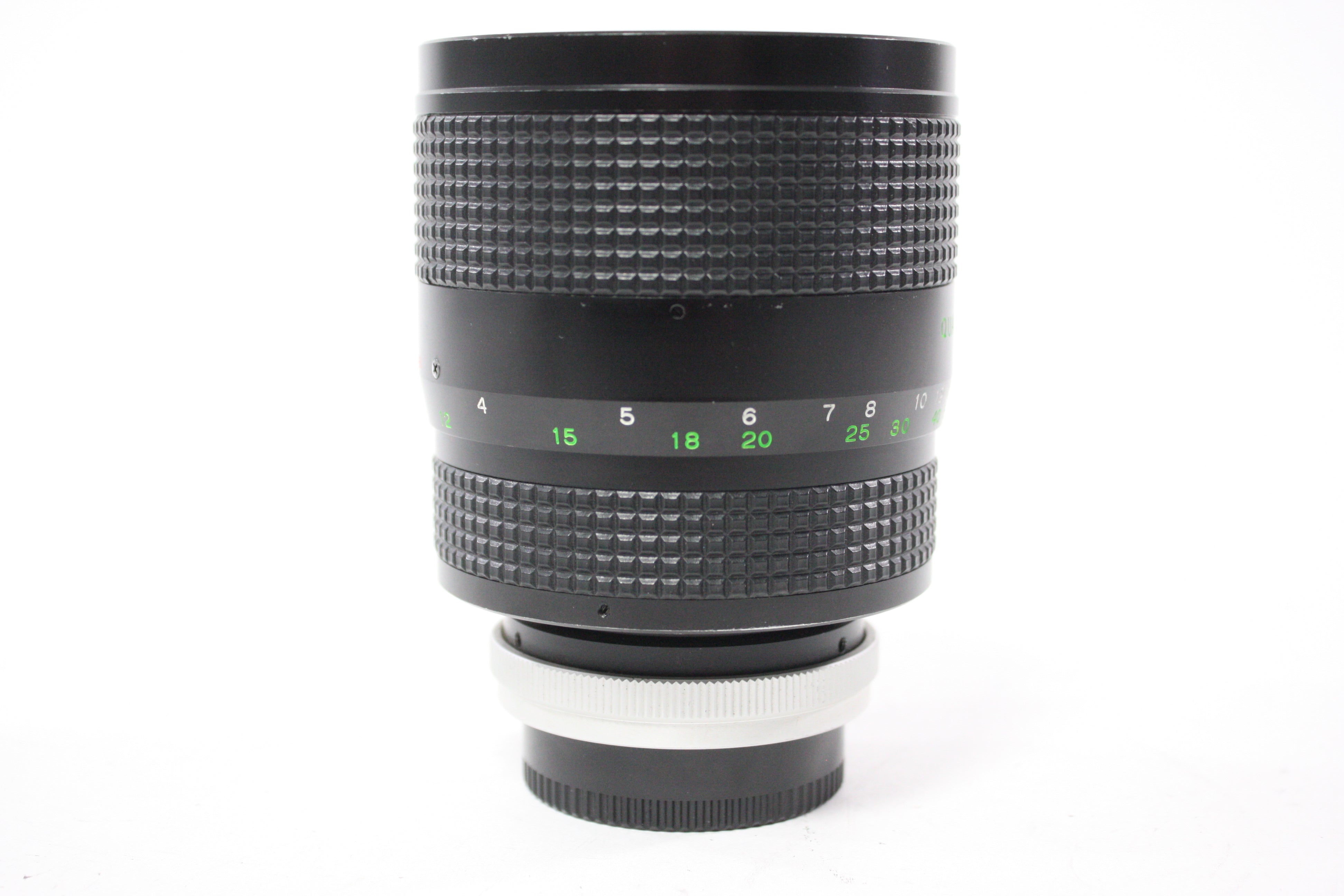 Quantaray 500mm f/8 Mirror Lens for Canon FD Mount