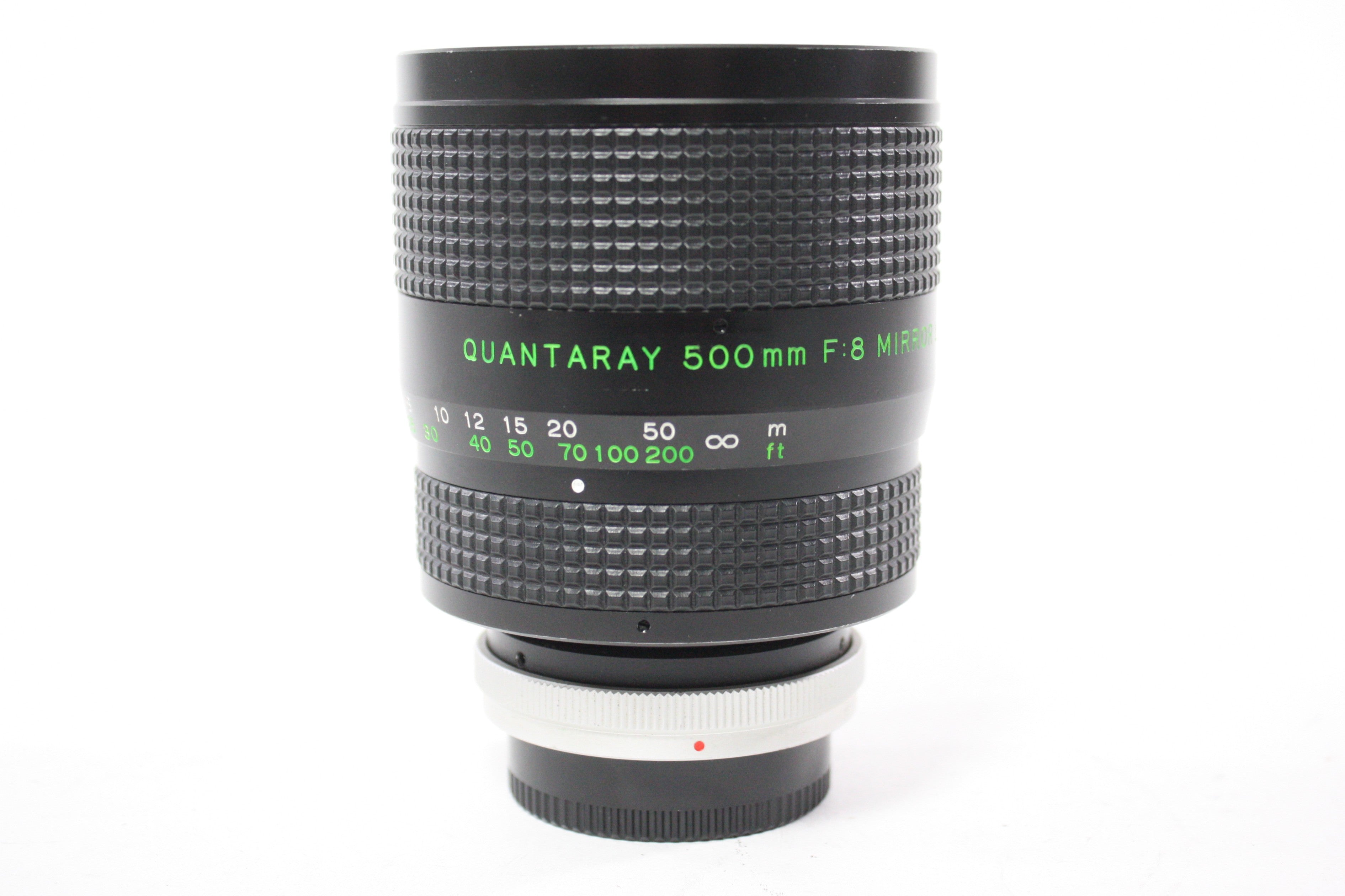 Quantaray 500mm f/8 Mirror Lens for Canon FD Mount
