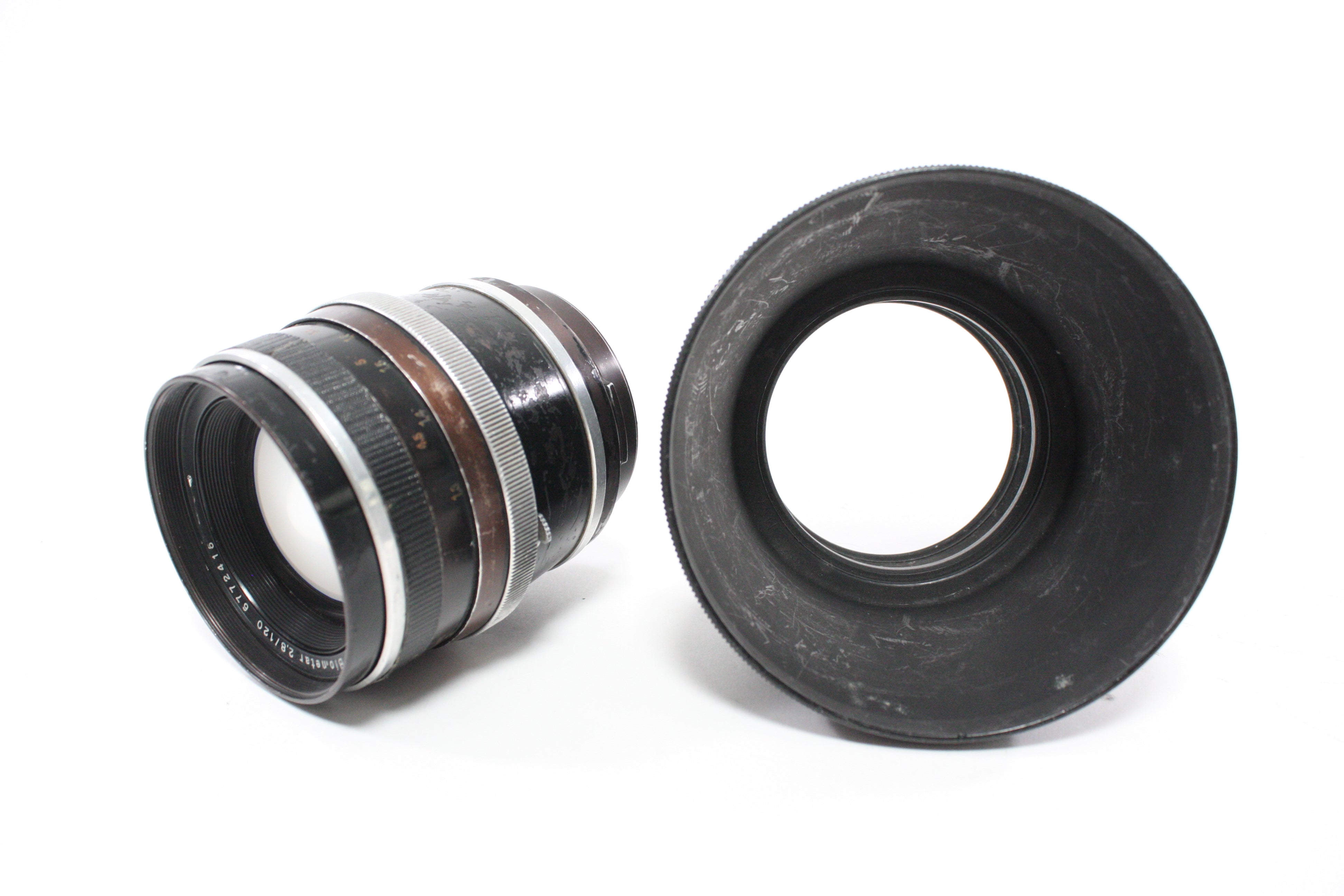 Carl Zeiss Jena 120mm f/2.8 Biometar Lens for Pentacon Six Mount AS-IS