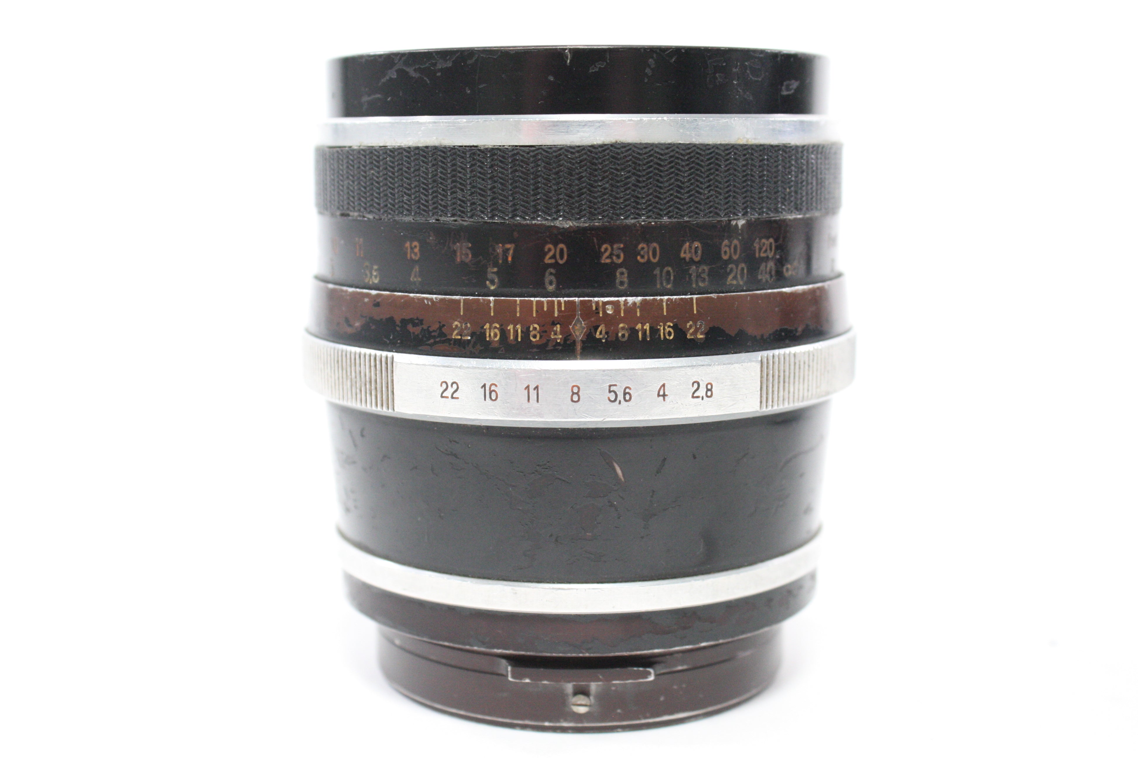 Carl Zeiss Jena 120mm f/2.8 Biometar Lens for Pentacon Six Mount AS-IS