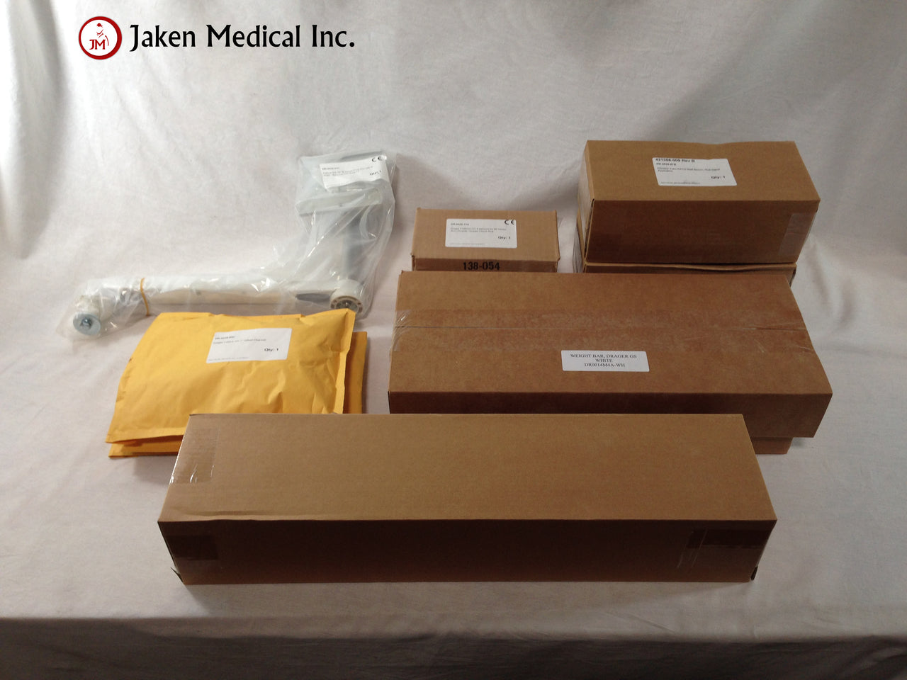 GCX GEMS IT Anesthesia Mounting Kit for Drager Fabius GS/Flat Panel