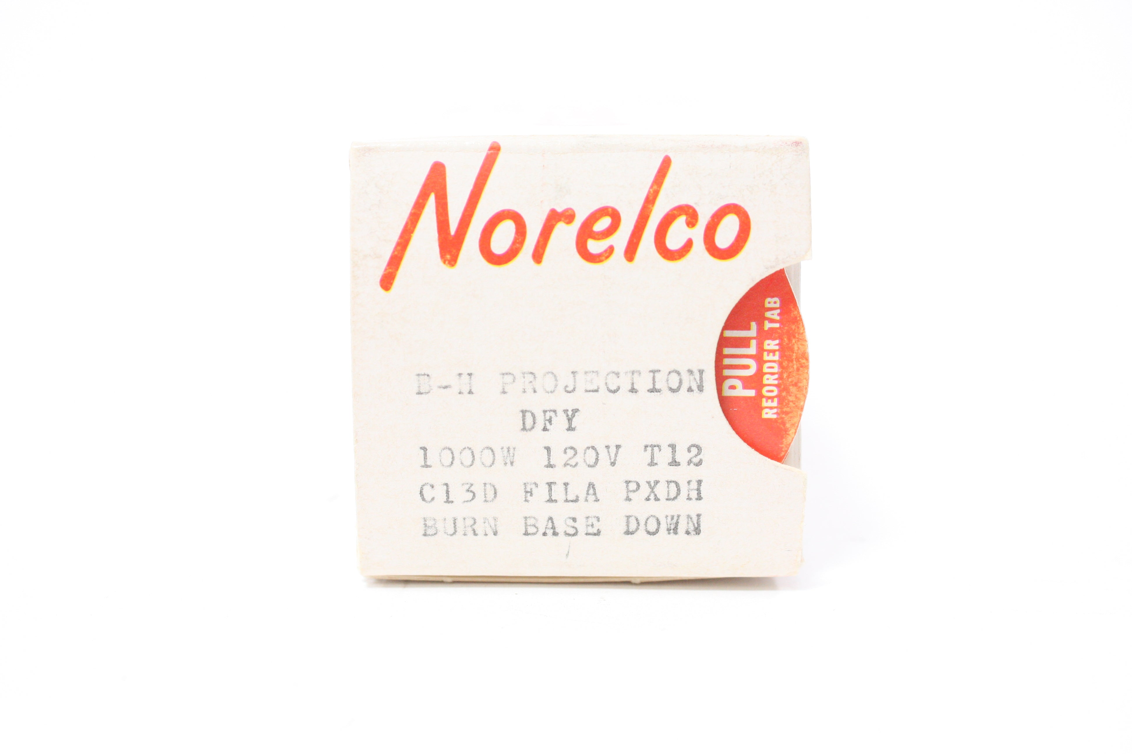 Norelco DFY 1000W 120V Projector Lamp