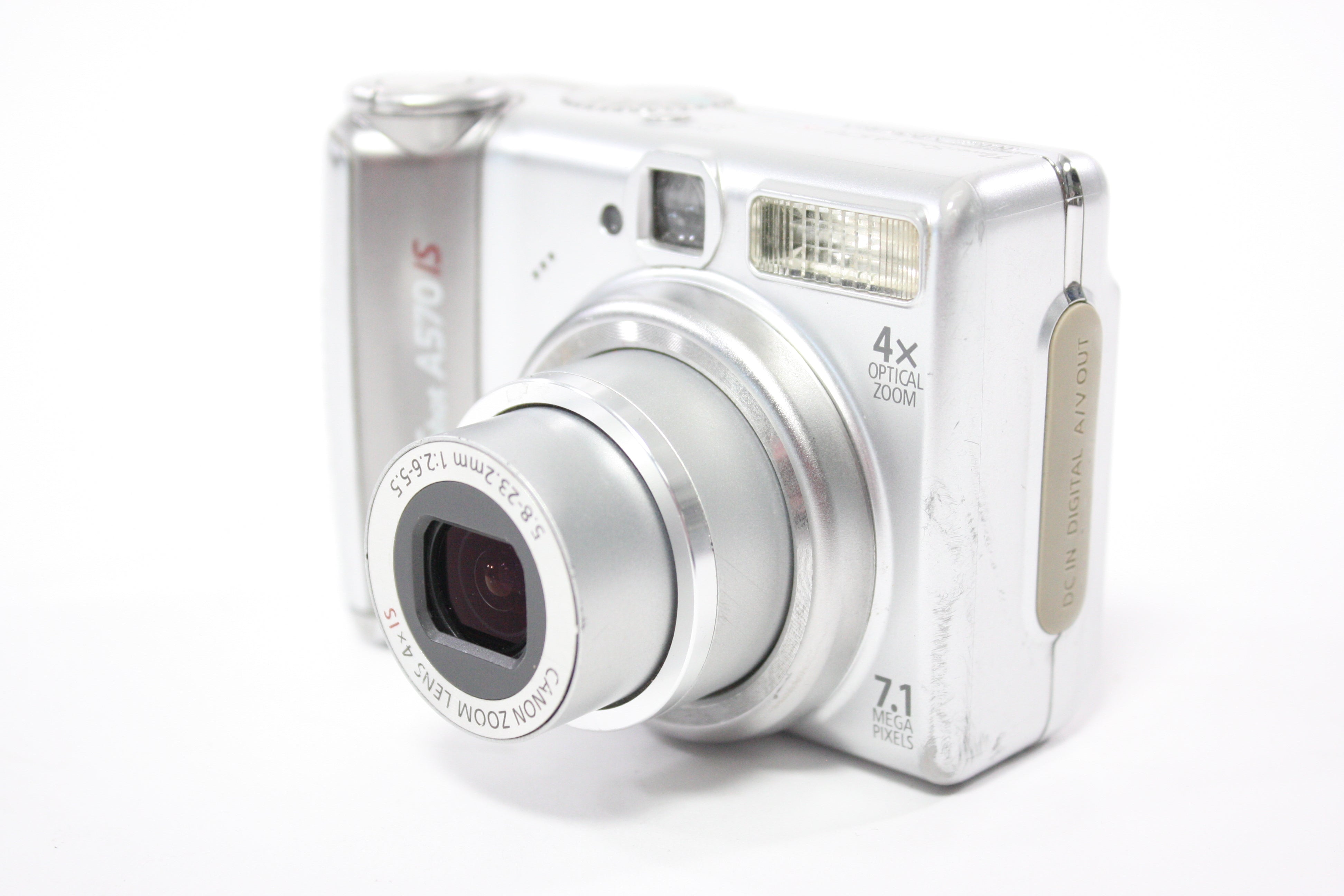 Canon PowerShot A570IS Digital Point and Shoot Camera 4x Zoom 7.1mp