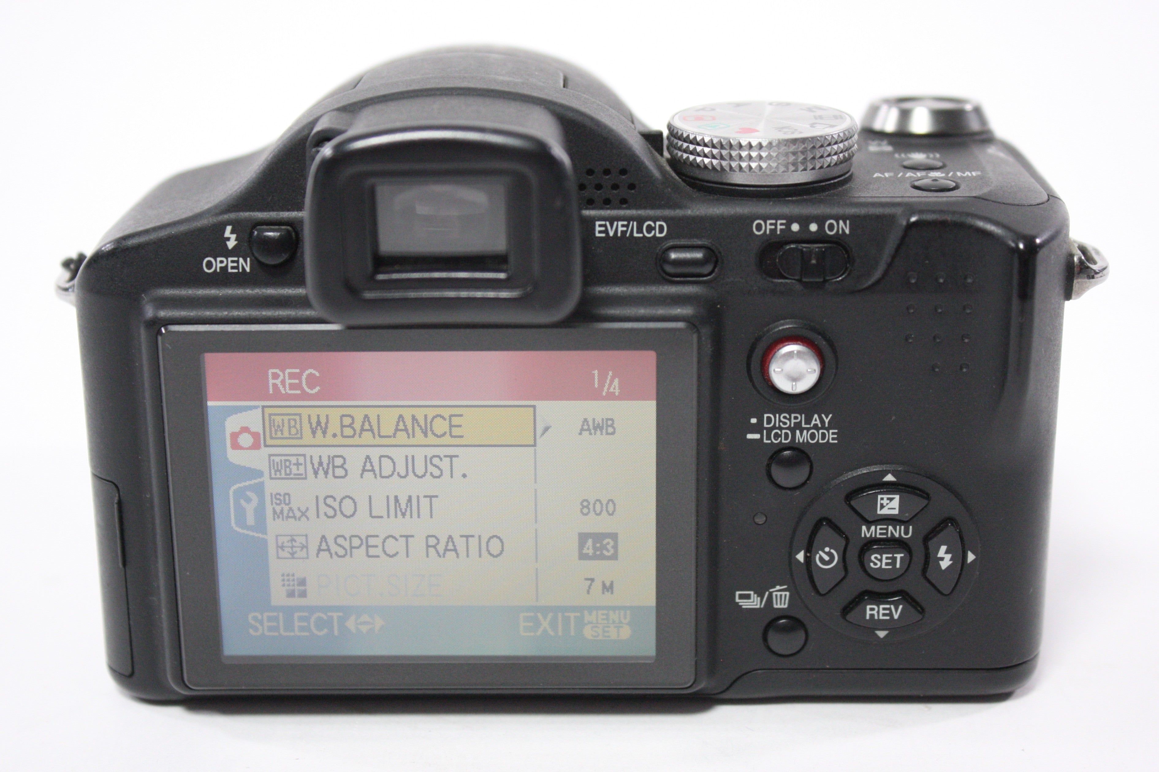 Panasonic Lumix DMC-FZ8 Digital Point and Shoot Camera 12x Zoom 7.2mp