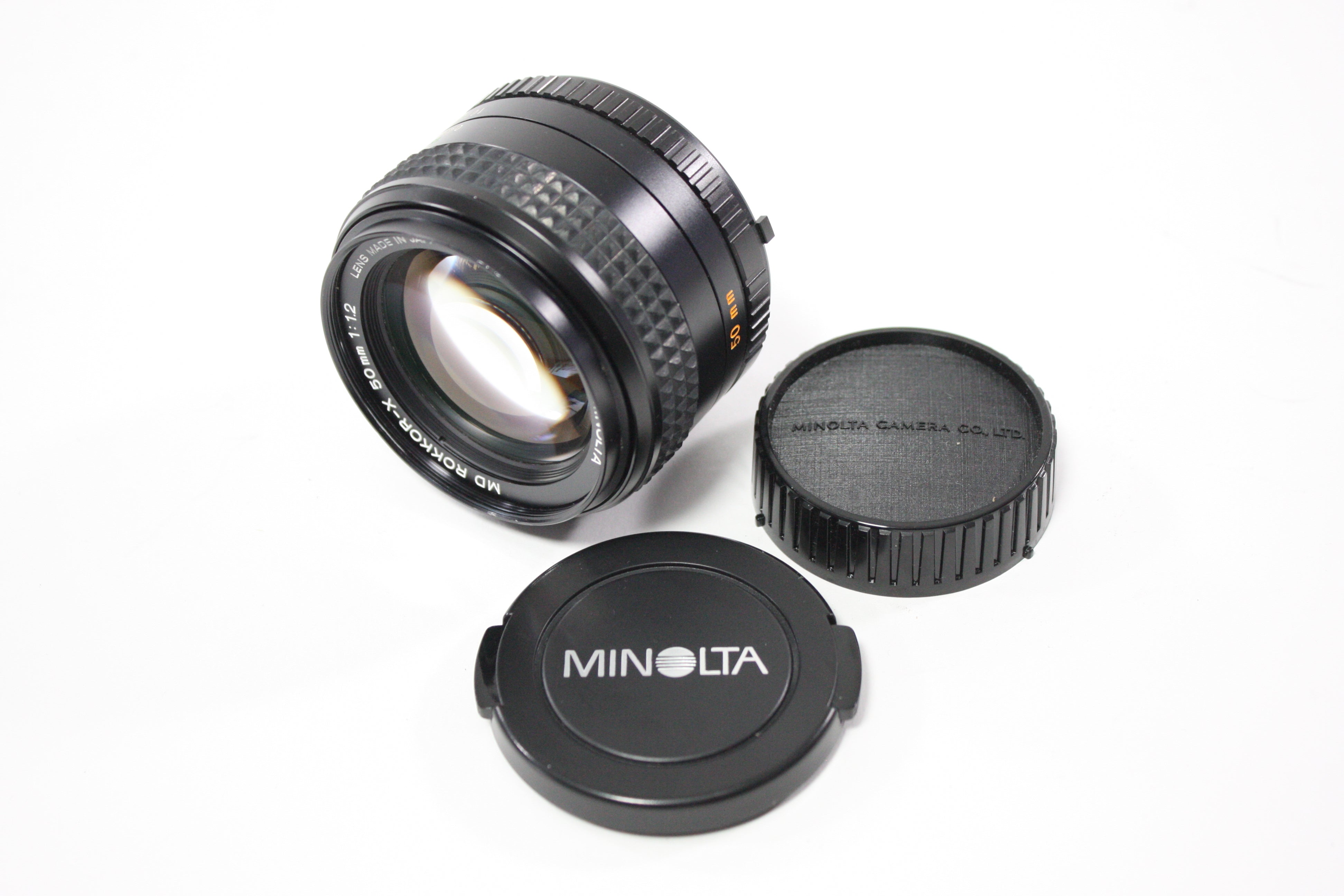 Minolta 50mm f/1.2 MD Rokkor-X Lens for Minolta MD Mount