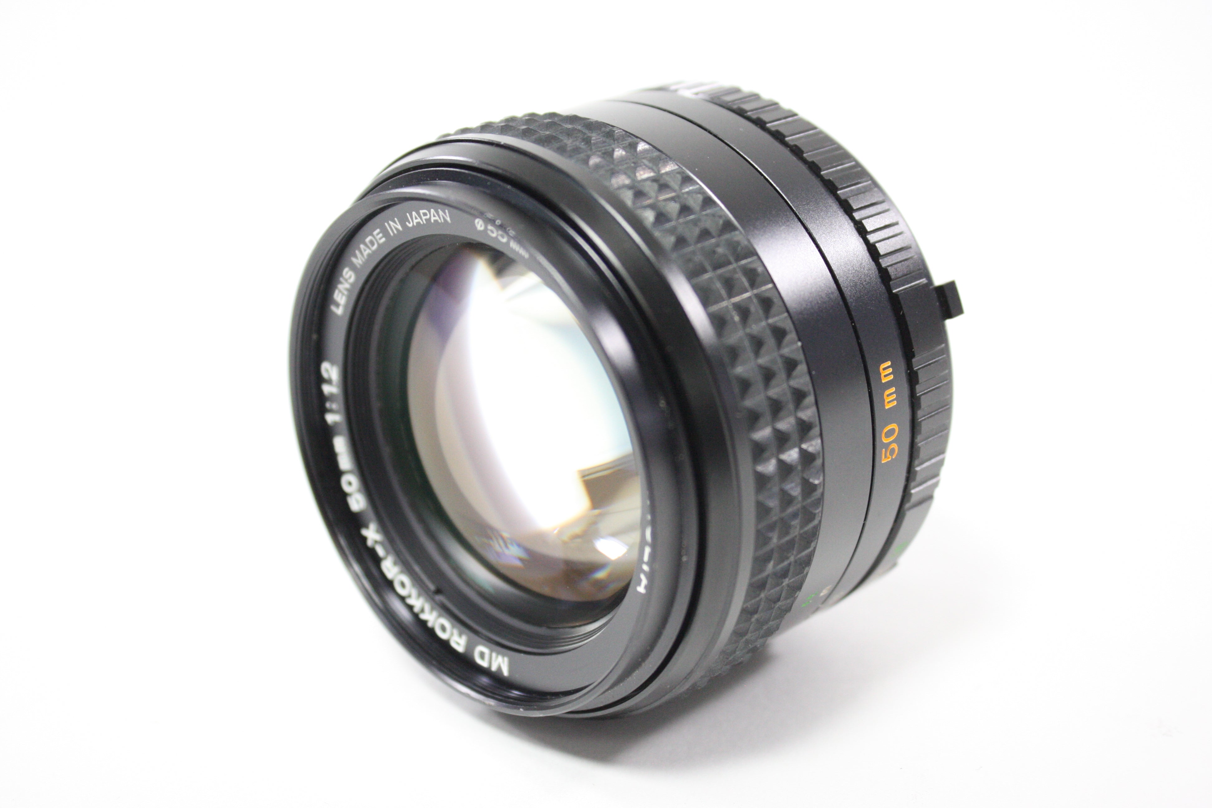 Minolta 50mm f/1.2 MD Rokkor-X Lens for Minolta MD Mount