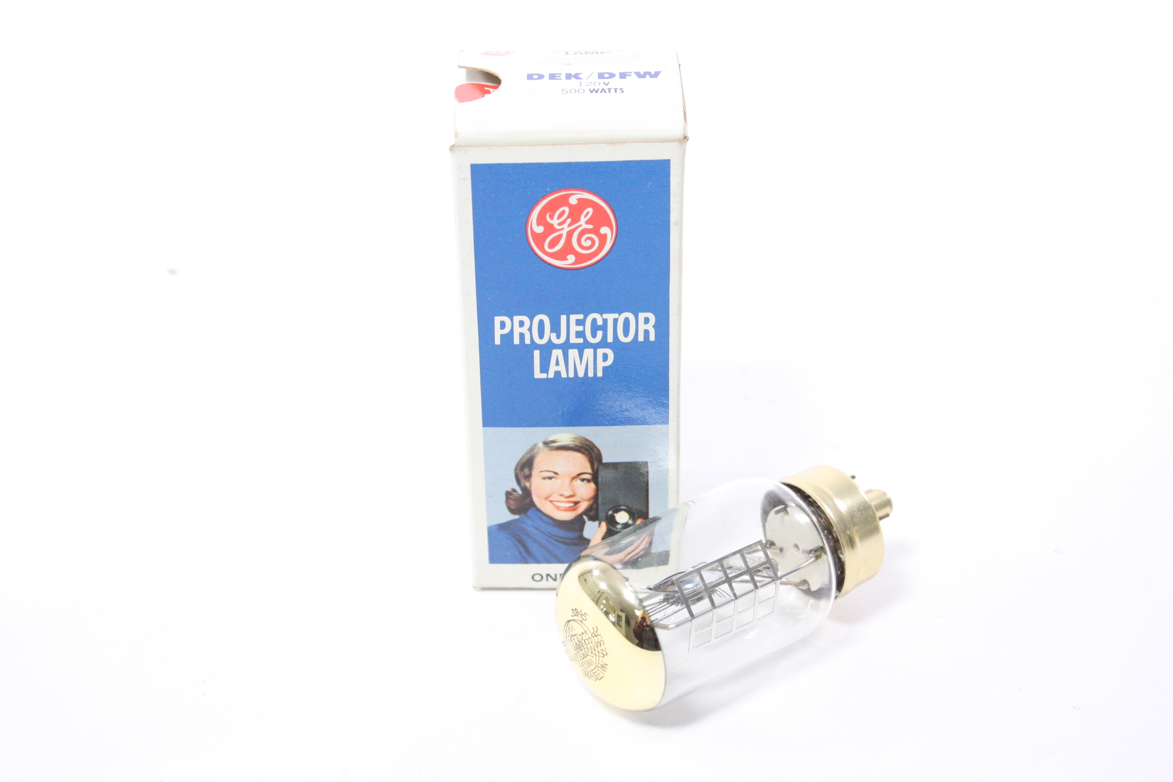 GE DEK/DFW 500W 120V Projection Lamp