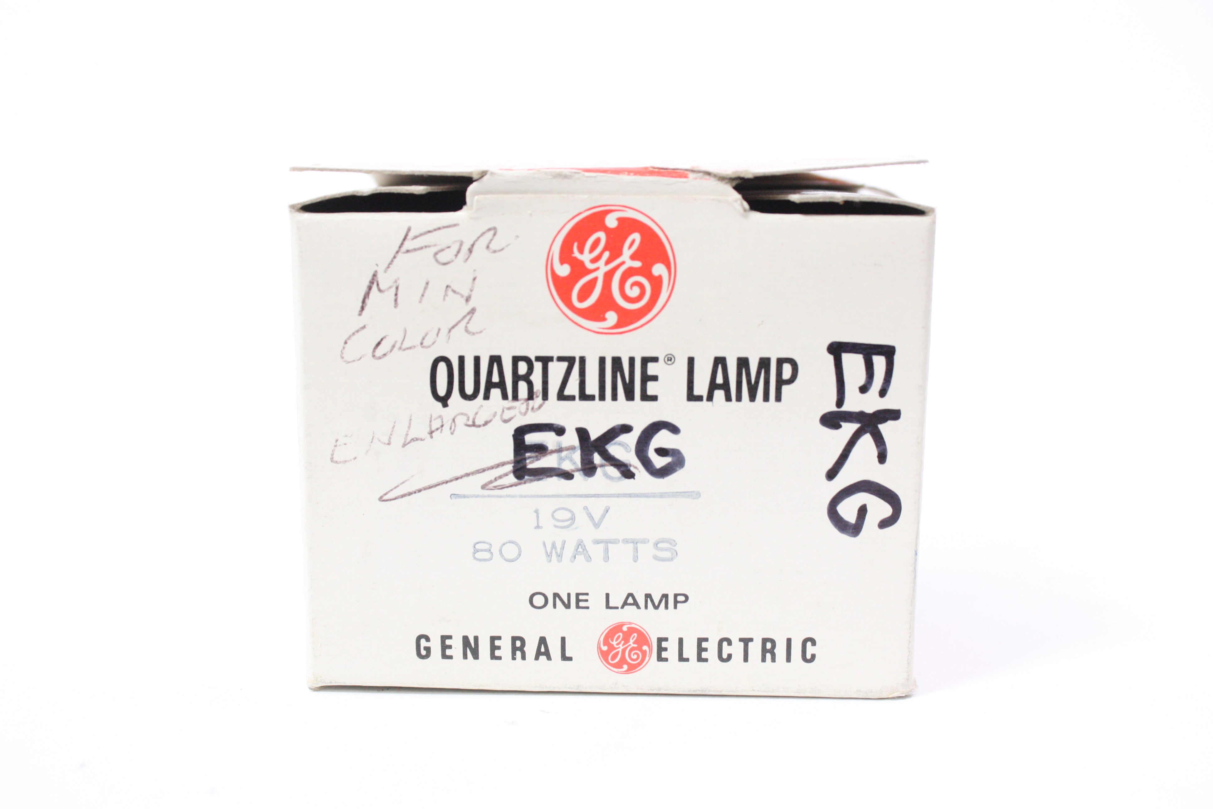 GE EKG 80W 19V Quartzline Lamp