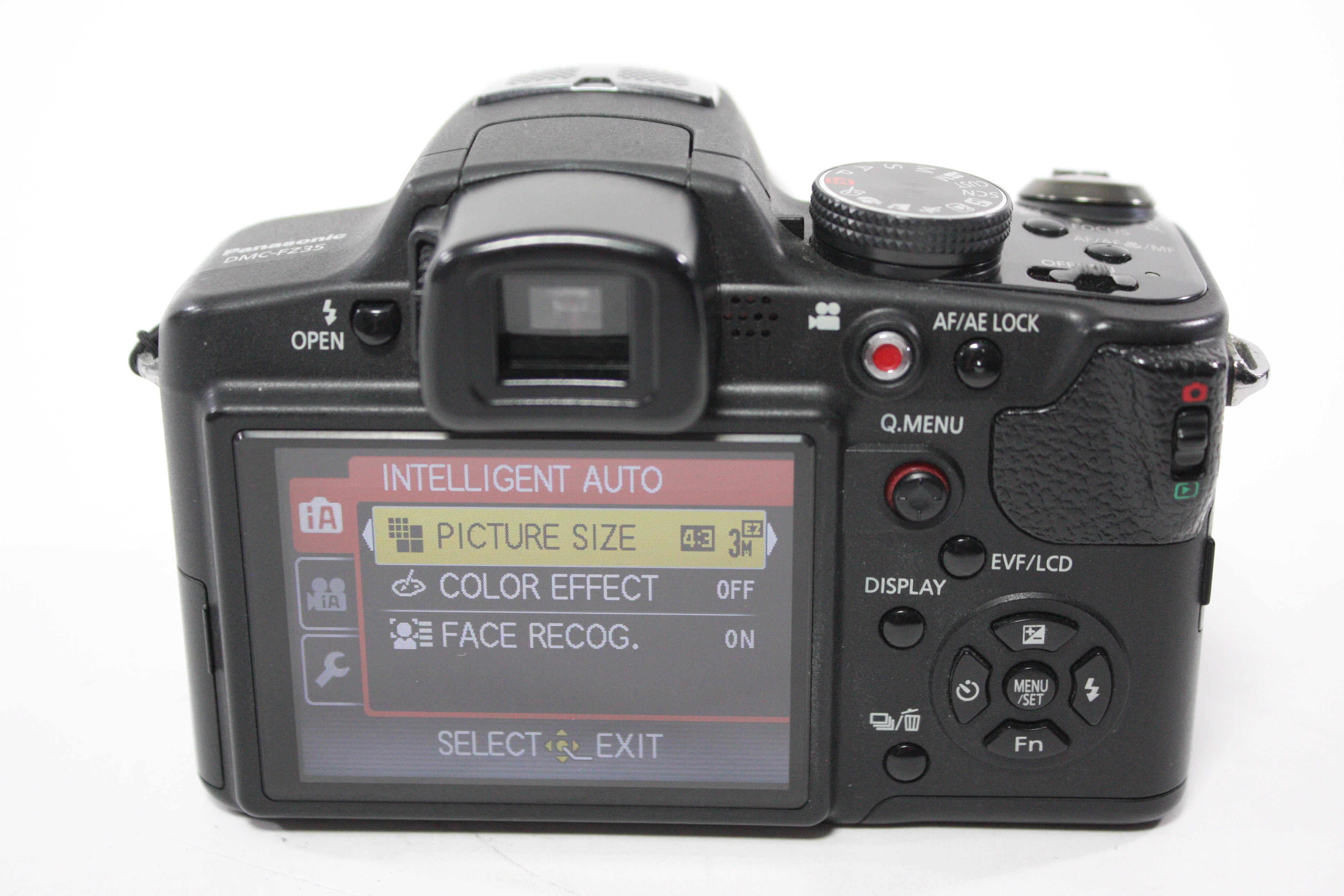Panasonic Lumix DMC-FZ35 Digital Point and Shoot Camera 18x Zoom 12mp
