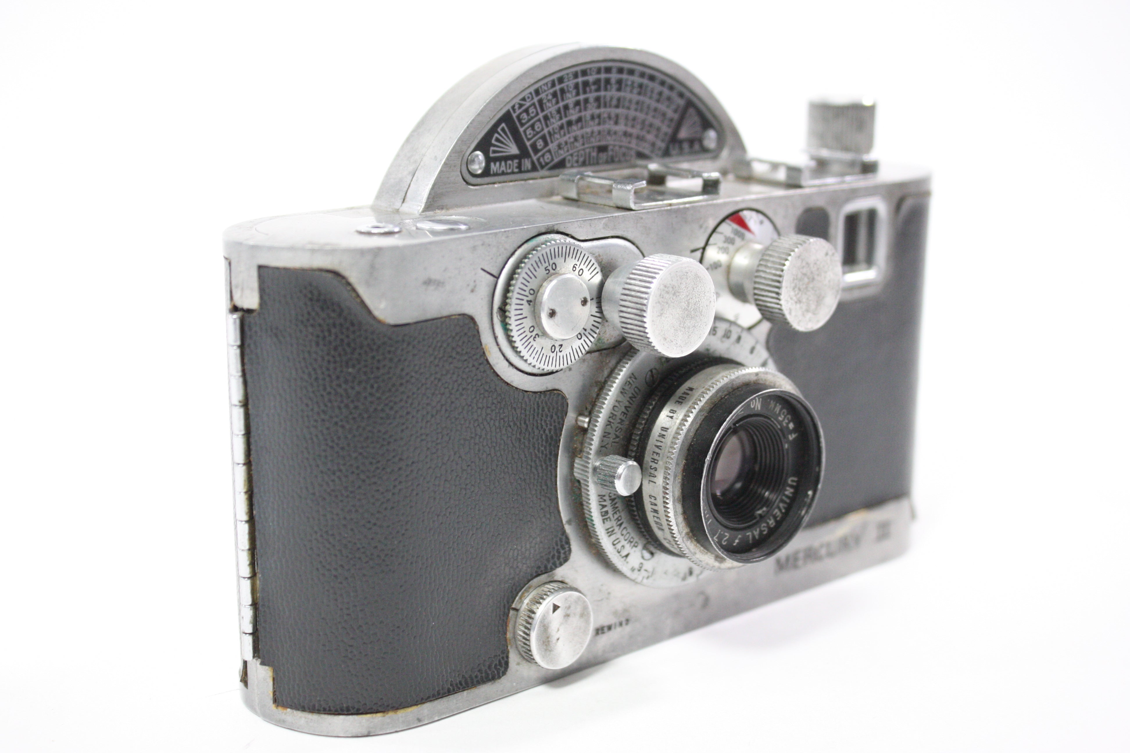 Universal Mercury II Model CX 35mm Viewfinder Camera