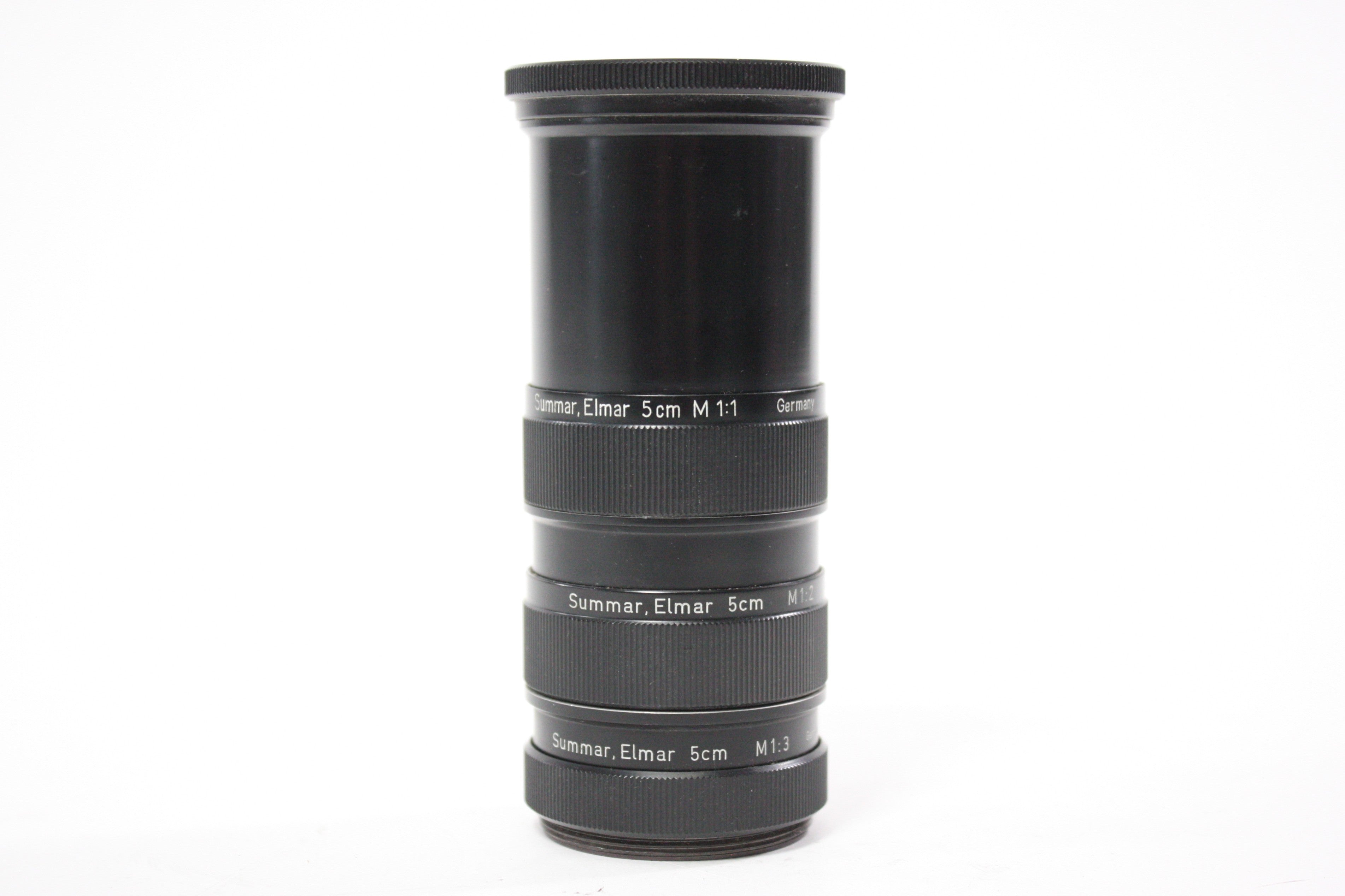 Leica Summar Extension Tube Set Elmar 5cm M 1:1, 5cm M 1:2 and 5cm M 1:3 for L39 Mount