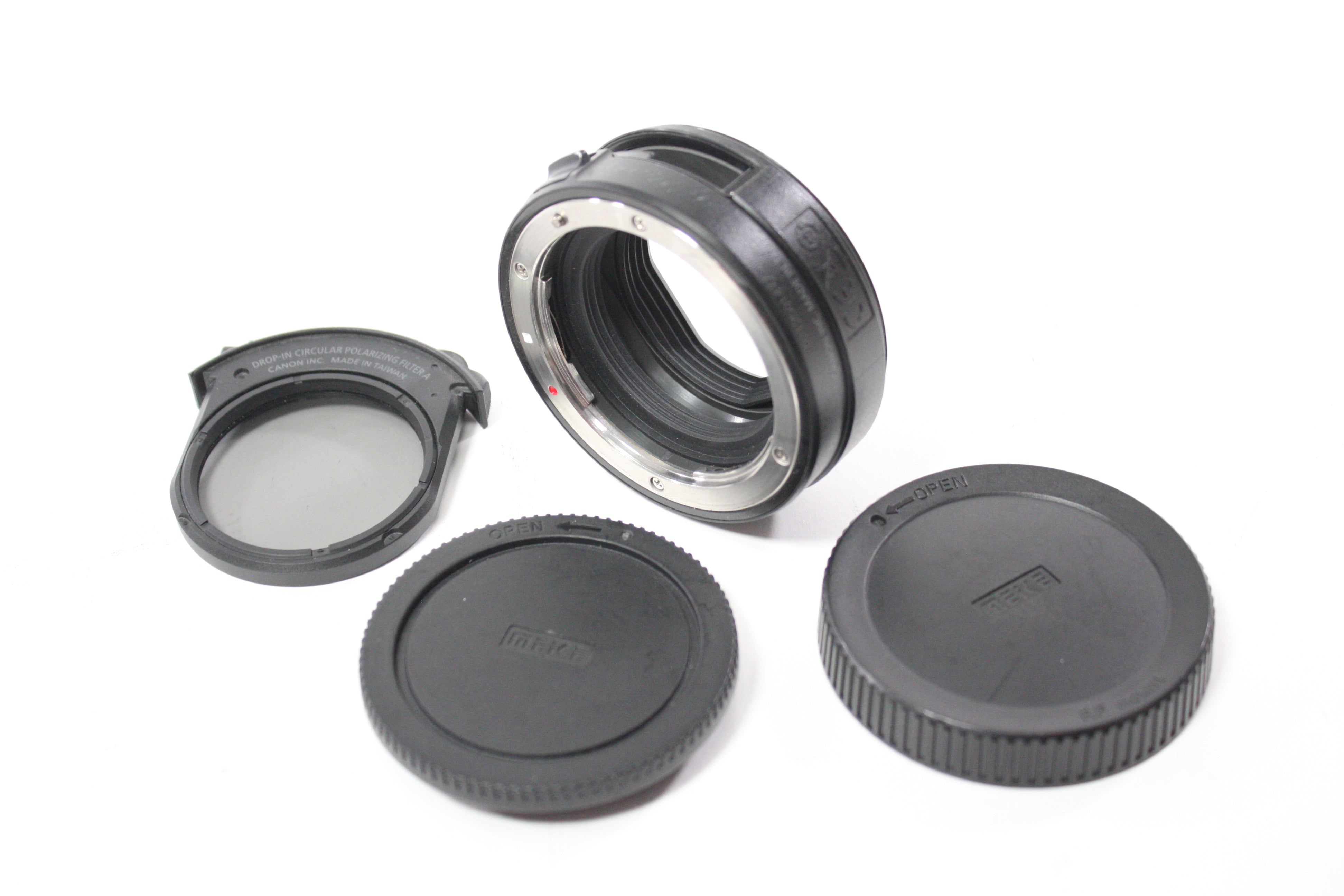 Canon Drop-in Filter Mount Adapter EF-EOS R with C-PL Circular Polarizing Filter A