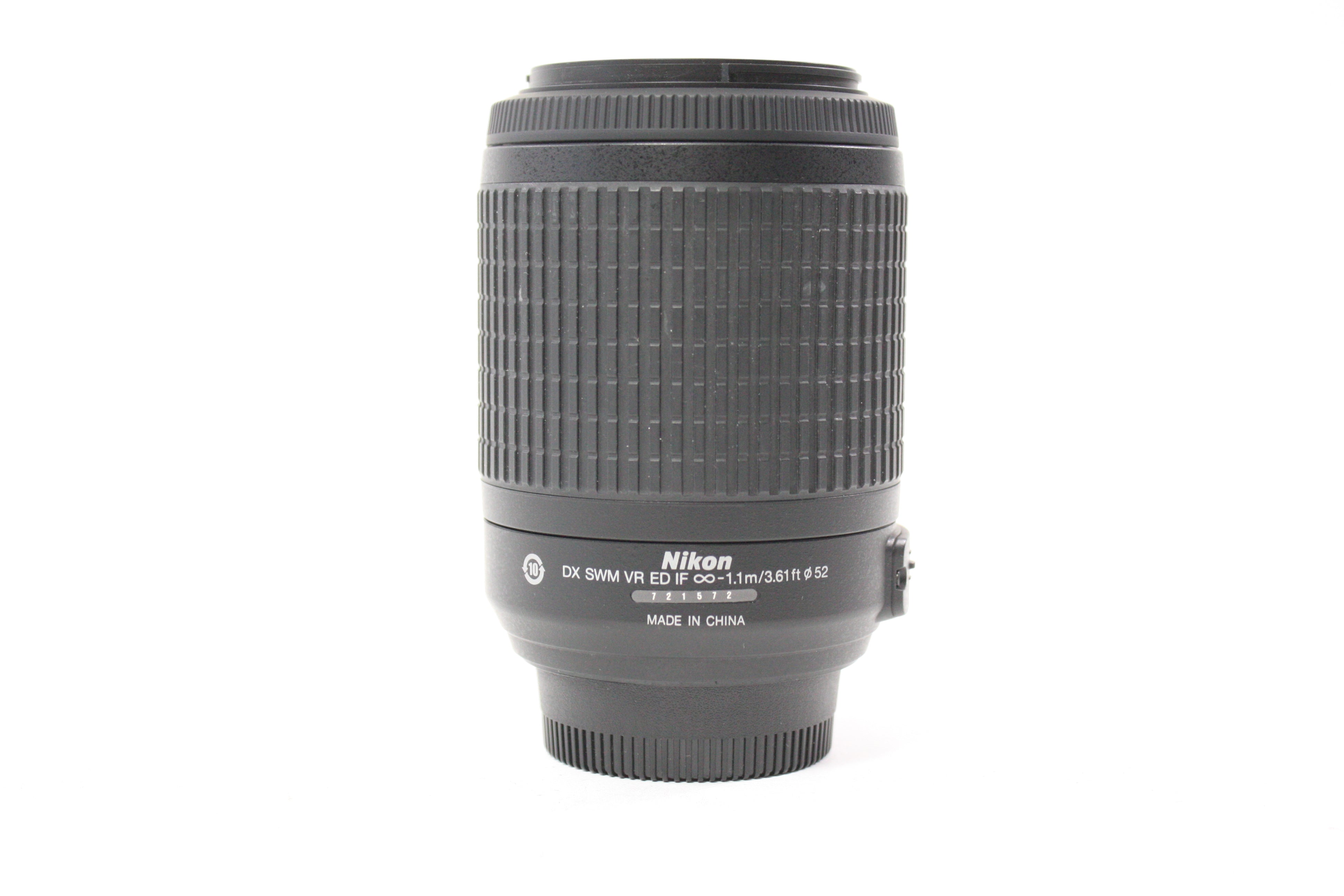 Nikon 55-200mm f/4-5.6G ED DX VR AF-S Nikkor Lens for F Mount