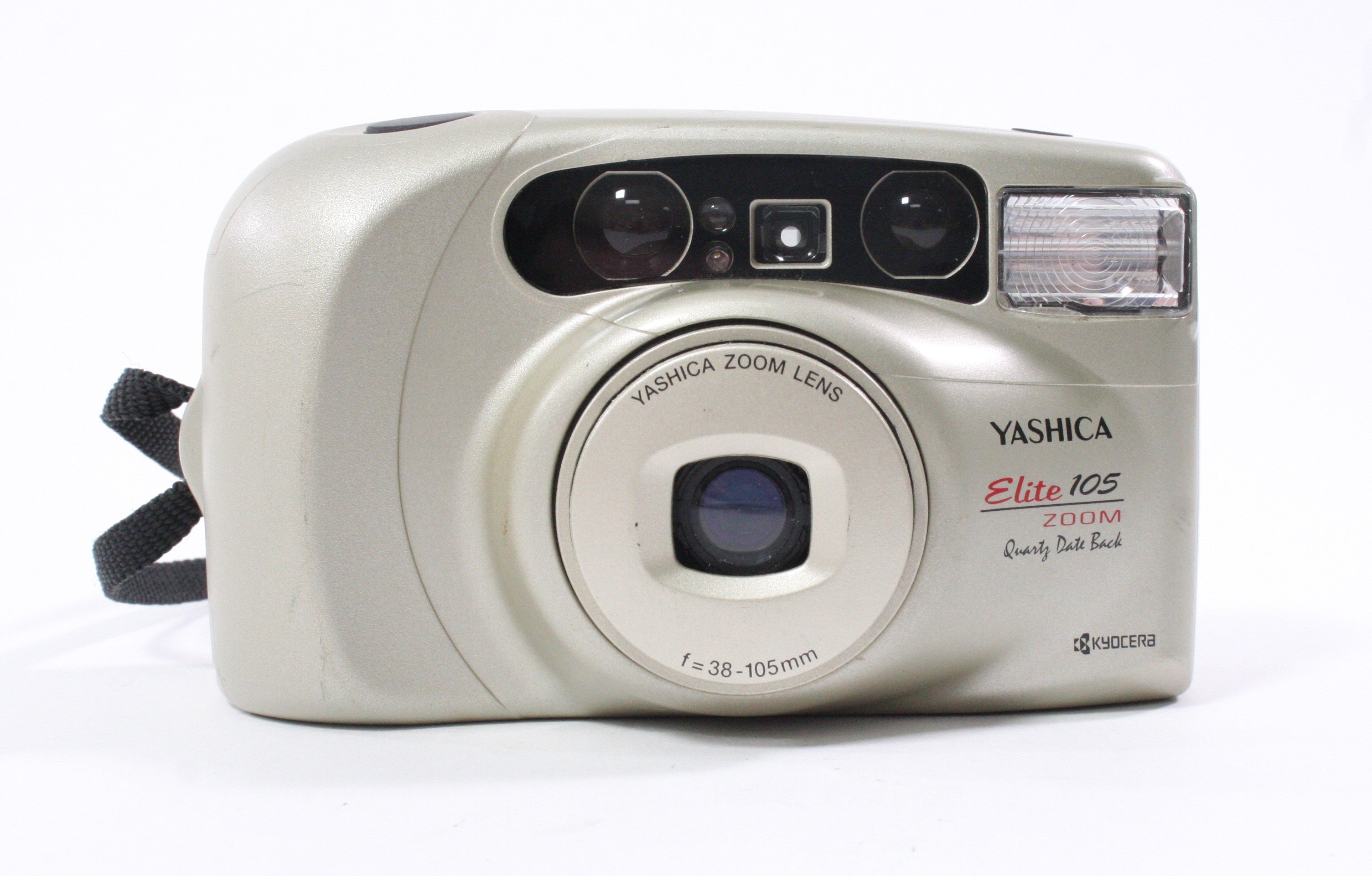 Yashica Elite 105 Zoom Quartz Date Bak Kyocera 35mm Camera