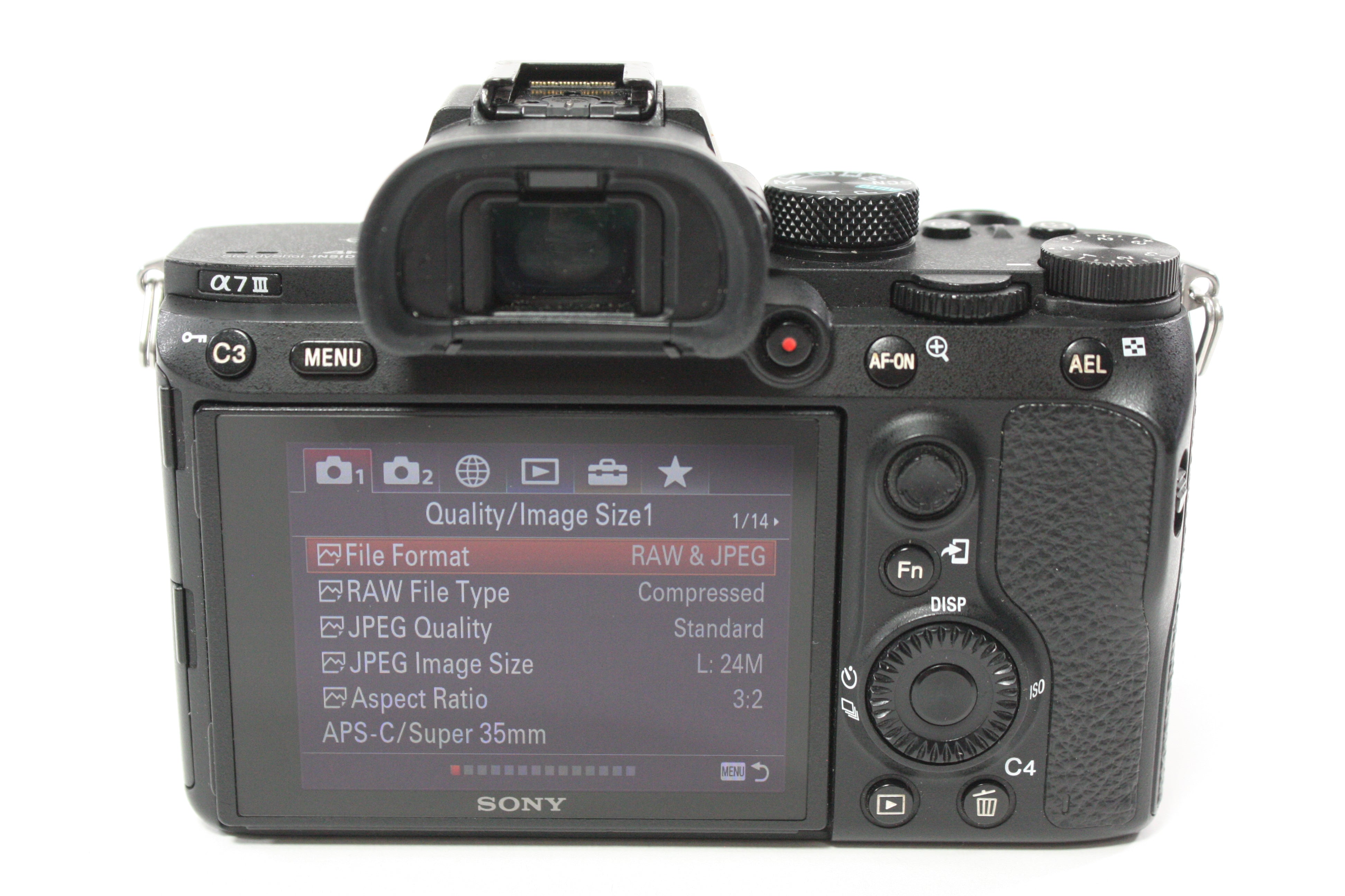 Sony a7 III Digital Mirrorless Camera Body with Shutter Count 433,777