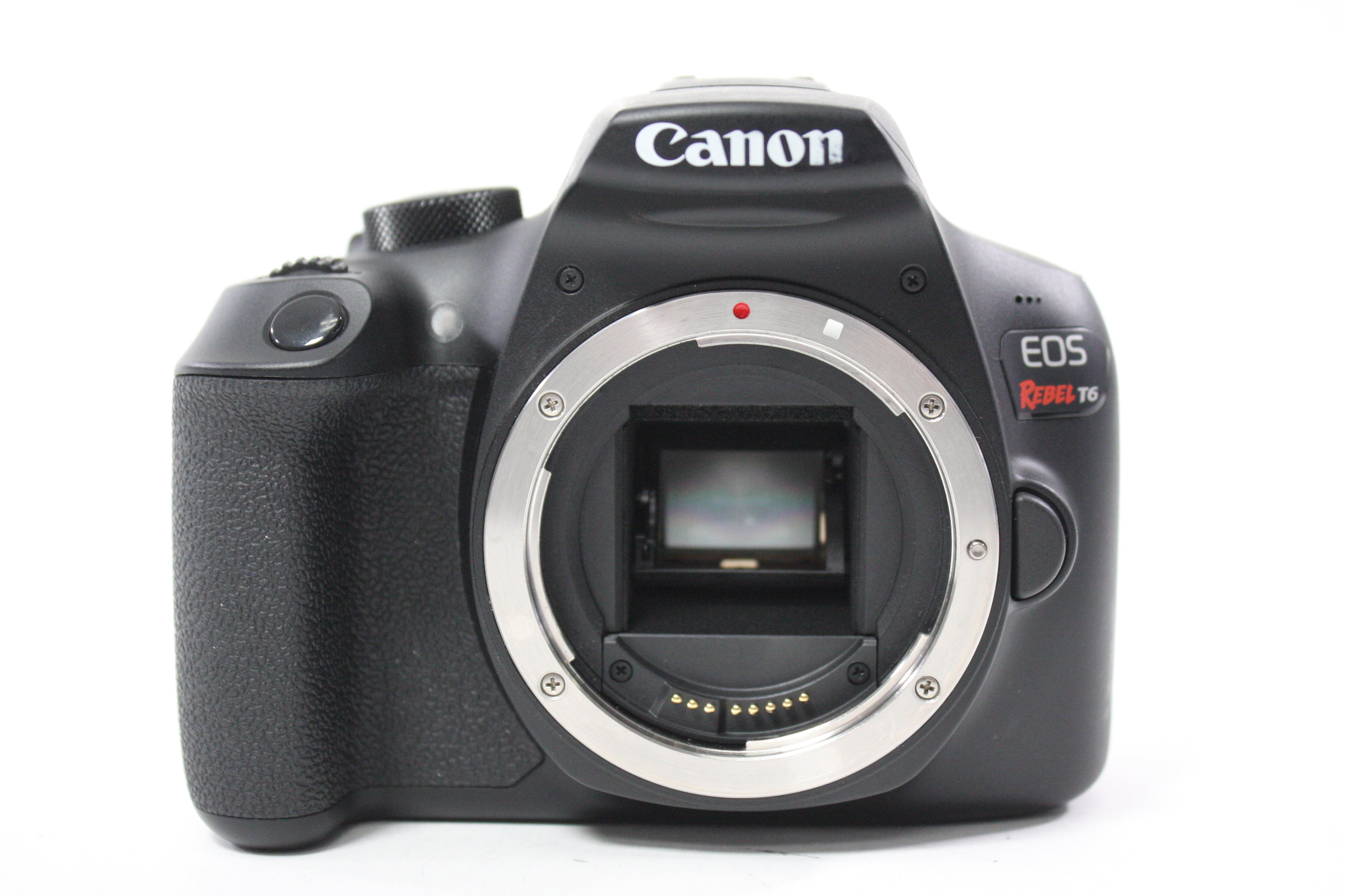 Canon EOS Rebel T6 DSLR Camera with 18-55mm f/3.5-5.6 IS II EF-S Lens With Shutter Count 2,368