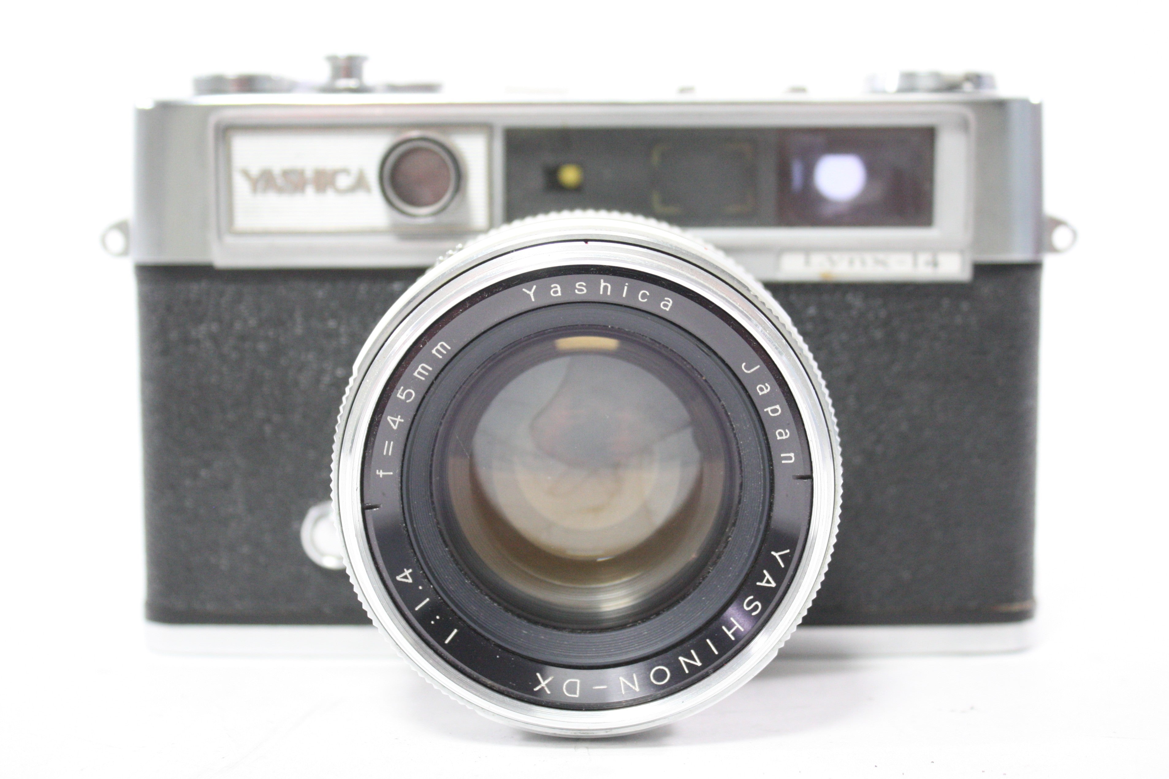 Yashica Lynx-14 35mm Rangefinder Camera with 45mm f/1.4 Lens AS-IS