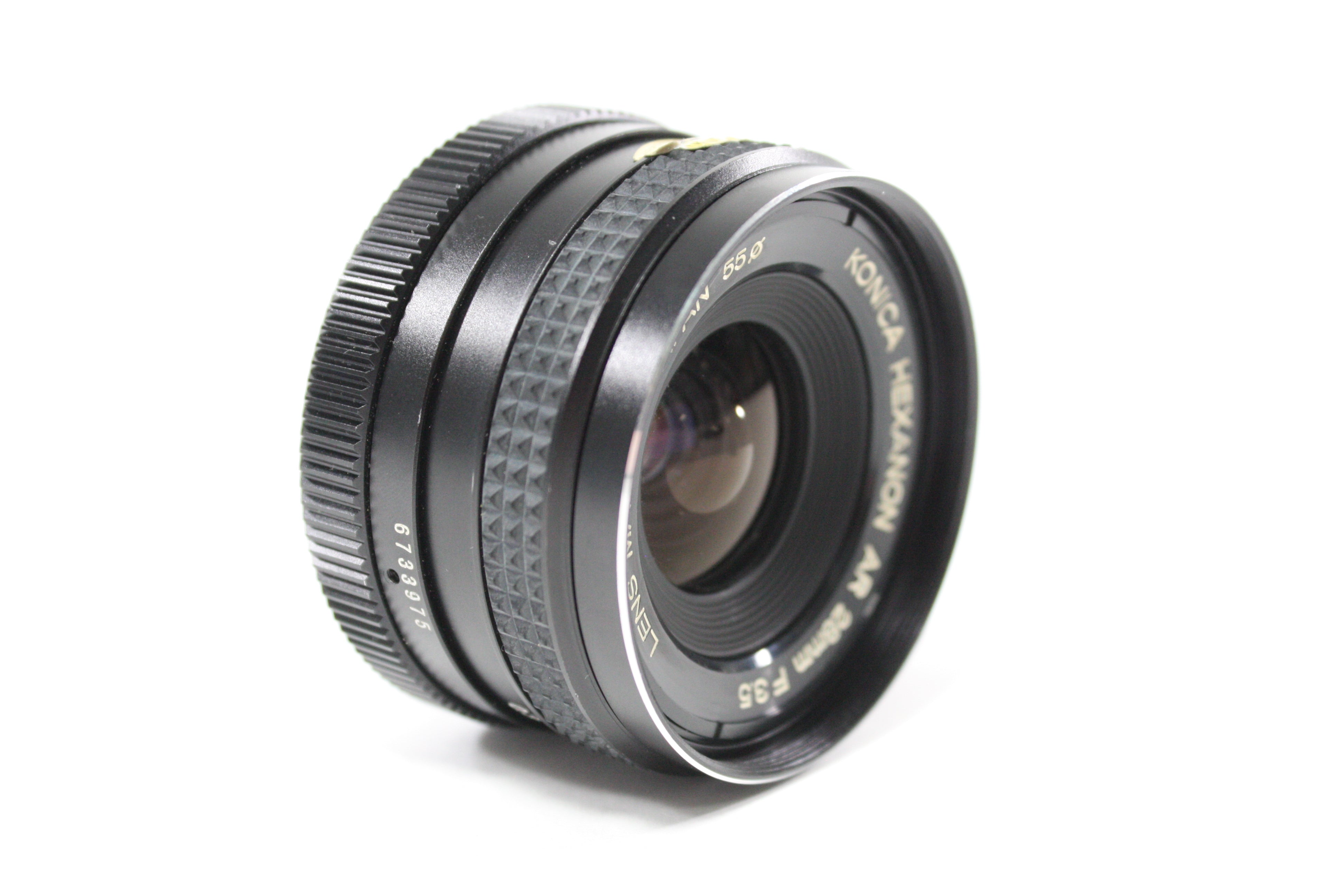 Konica 28mm f/3.5 Hexanon Lens for AR Mount