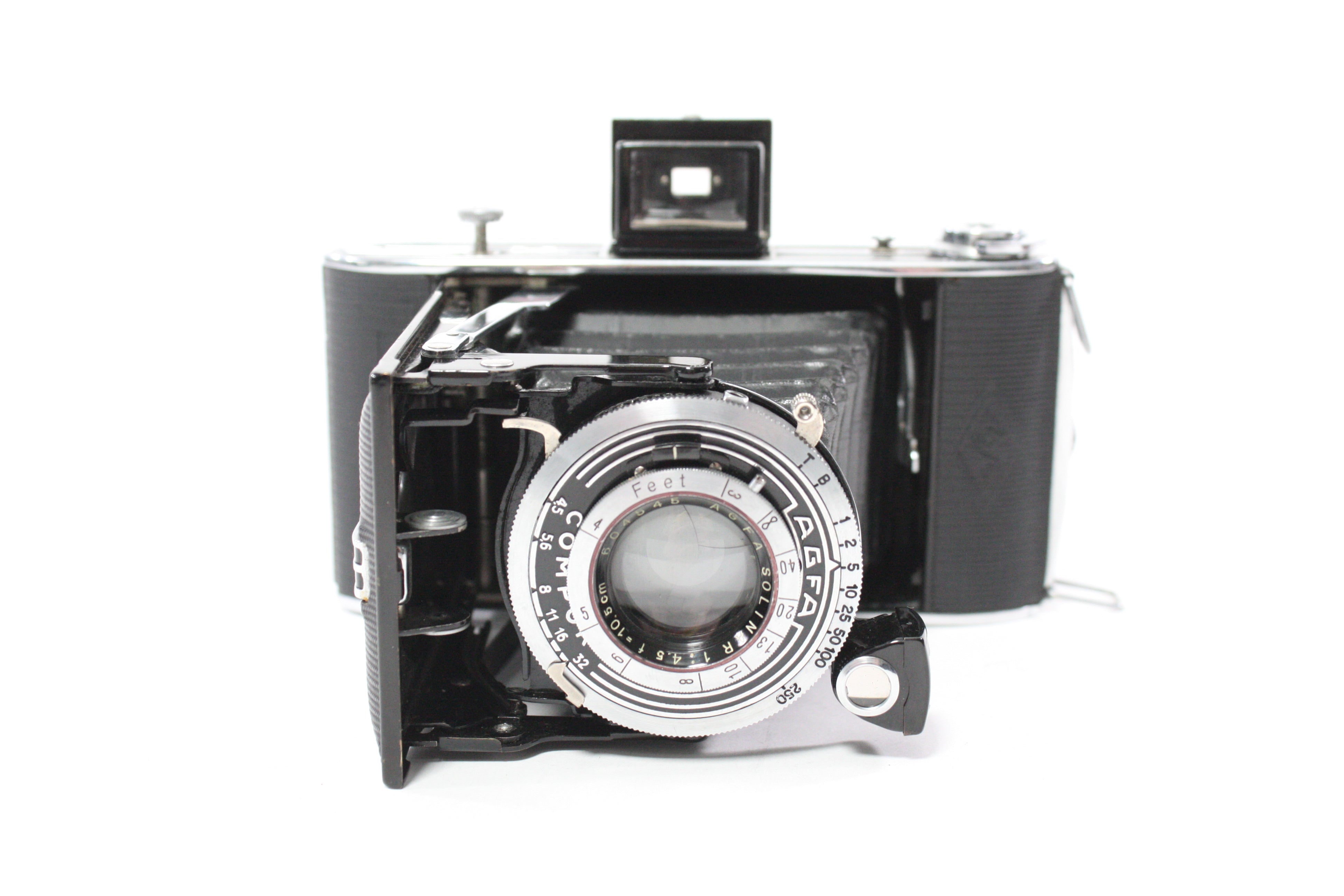 Agfa Billy Record Folding Camera with Agfa 10.5cm f/4.5 Solinar Lens (Please Read)