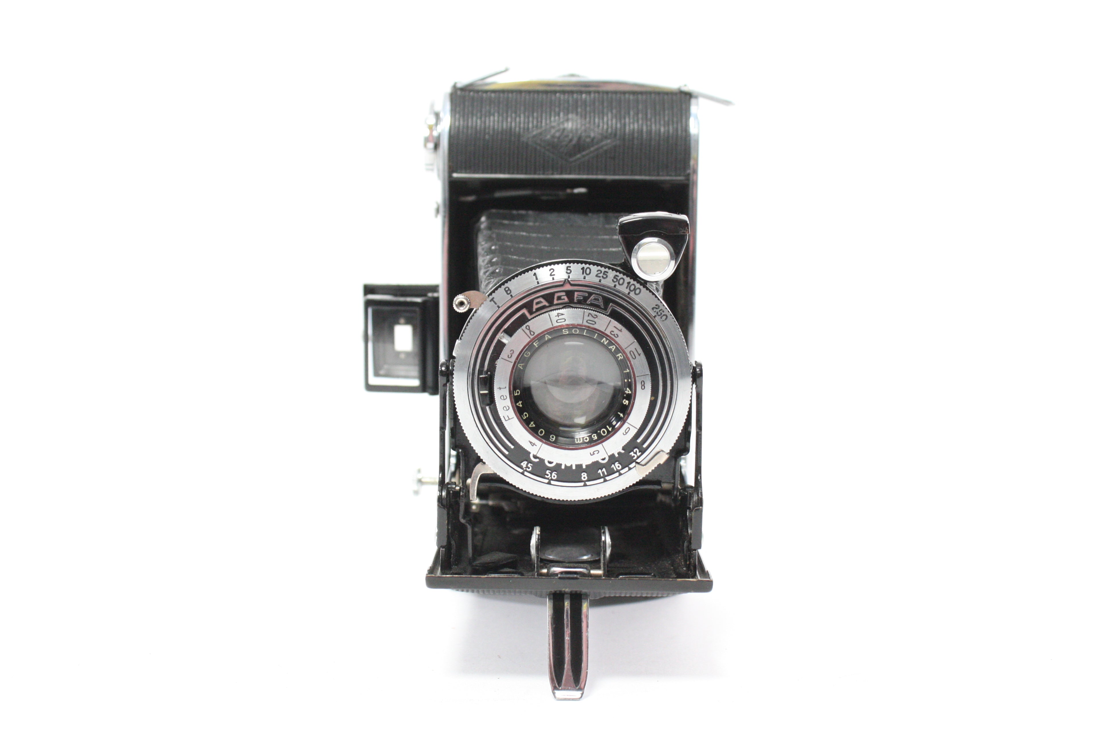 Agfa Billy Record Folding Camera with Agfa 10.5cm f/4.5 Solinar Lens (Please Read)