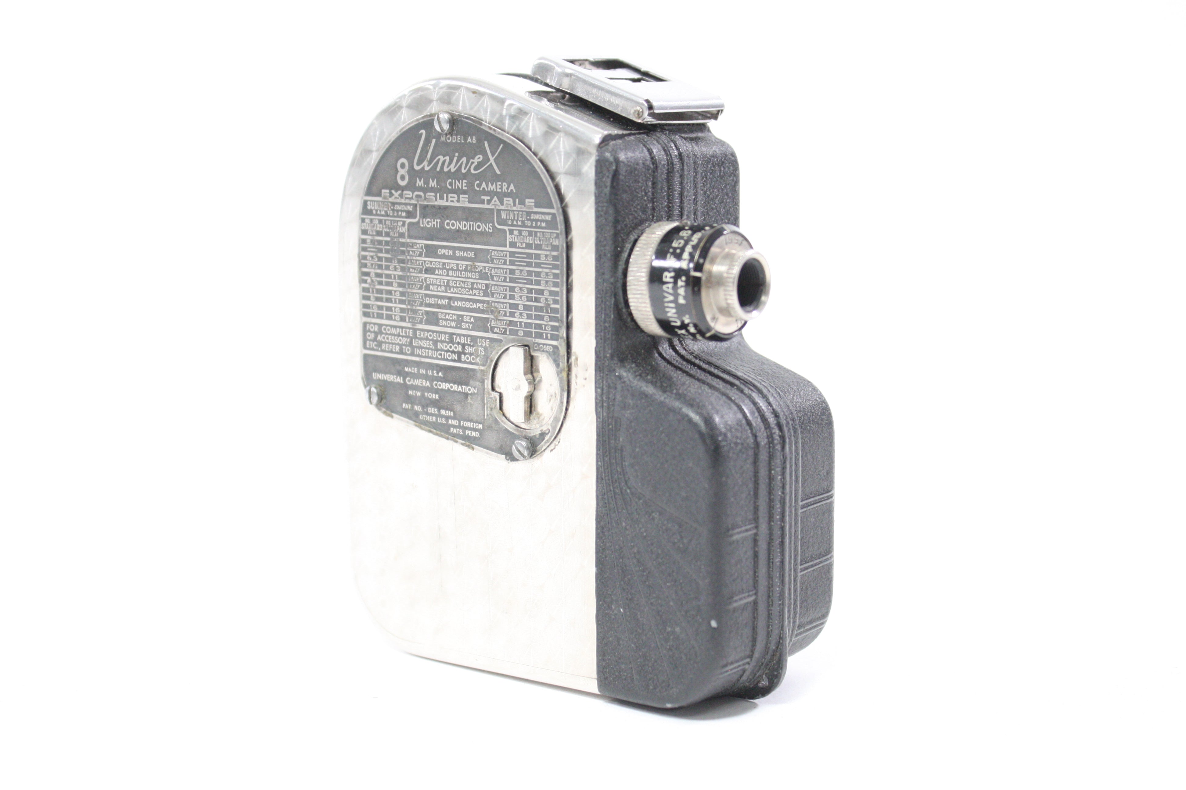 Universal Univex 8mm Model A8 Cine Movie Camera