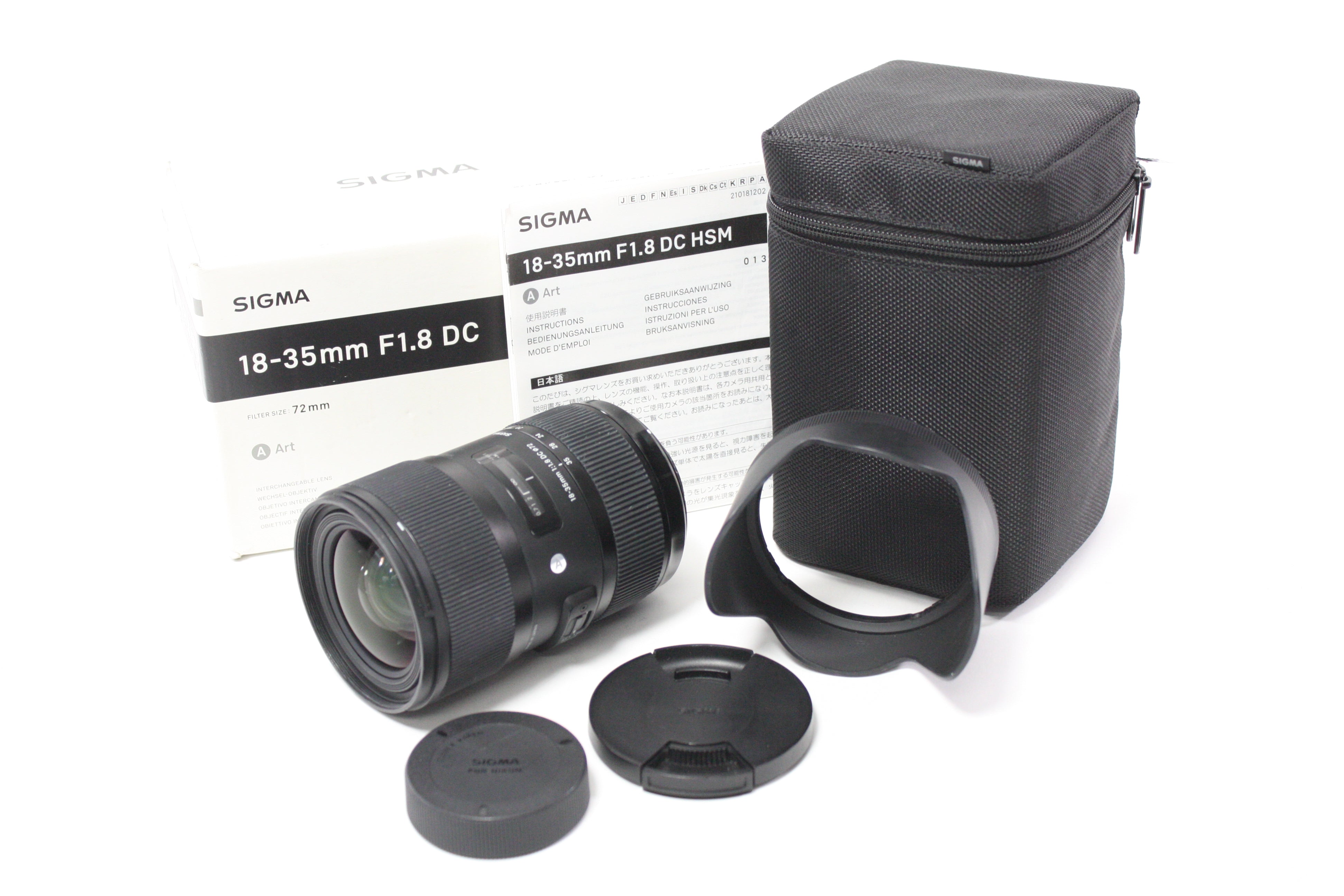Sigma 18-35mm f/1.8 DC Lens for Nikon F Mount