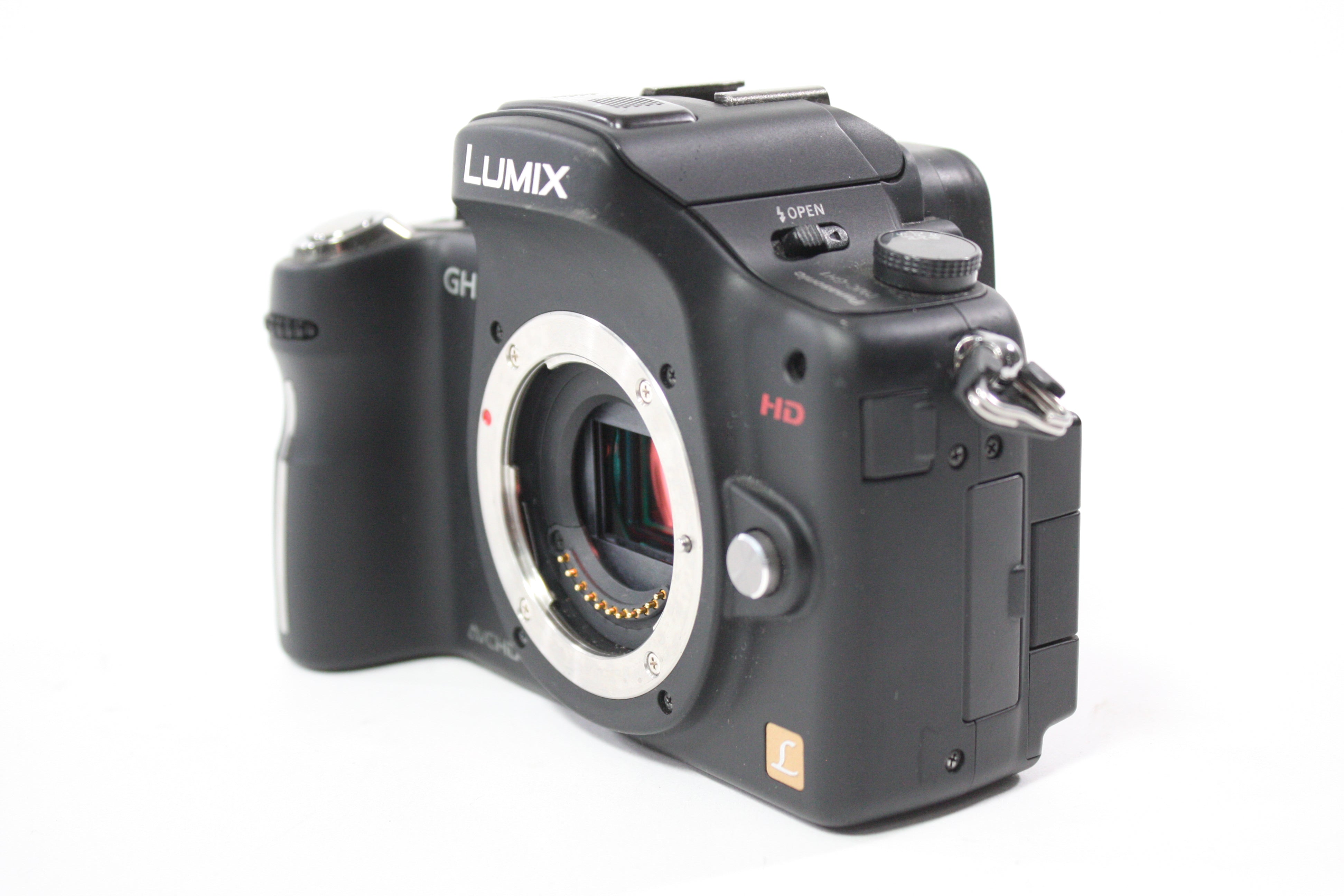 Panasonic Lumix GH1 Digital Mirrorless Camera with 14-42mm f/3.5-5.6 G Varios Mega O.I.S Lens