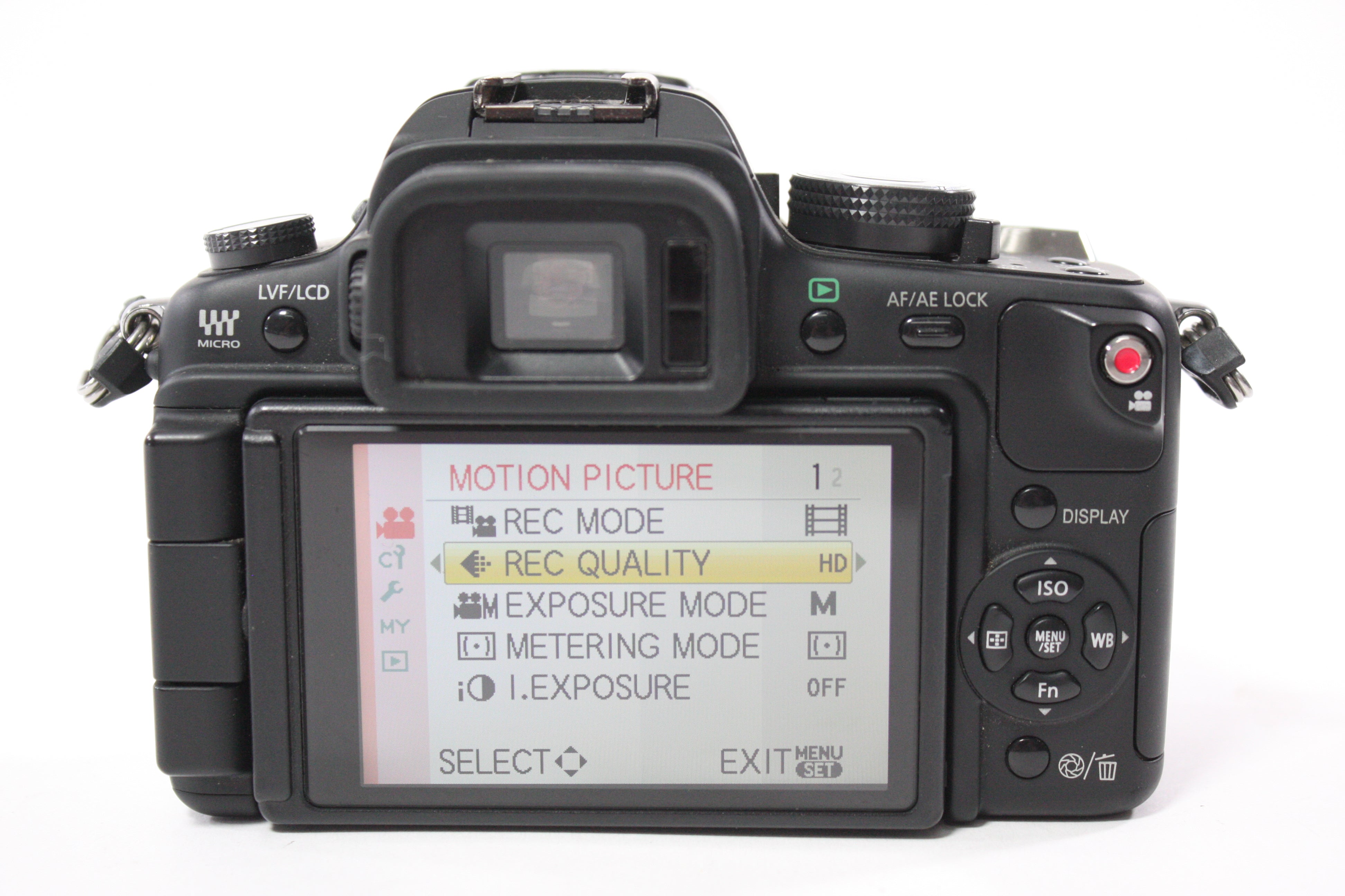 Panasonic Lumix GH1 Digital Mirrorless Camera with 14-42mm f/3.5-5.6 G Varios Mega O.I.S Lens