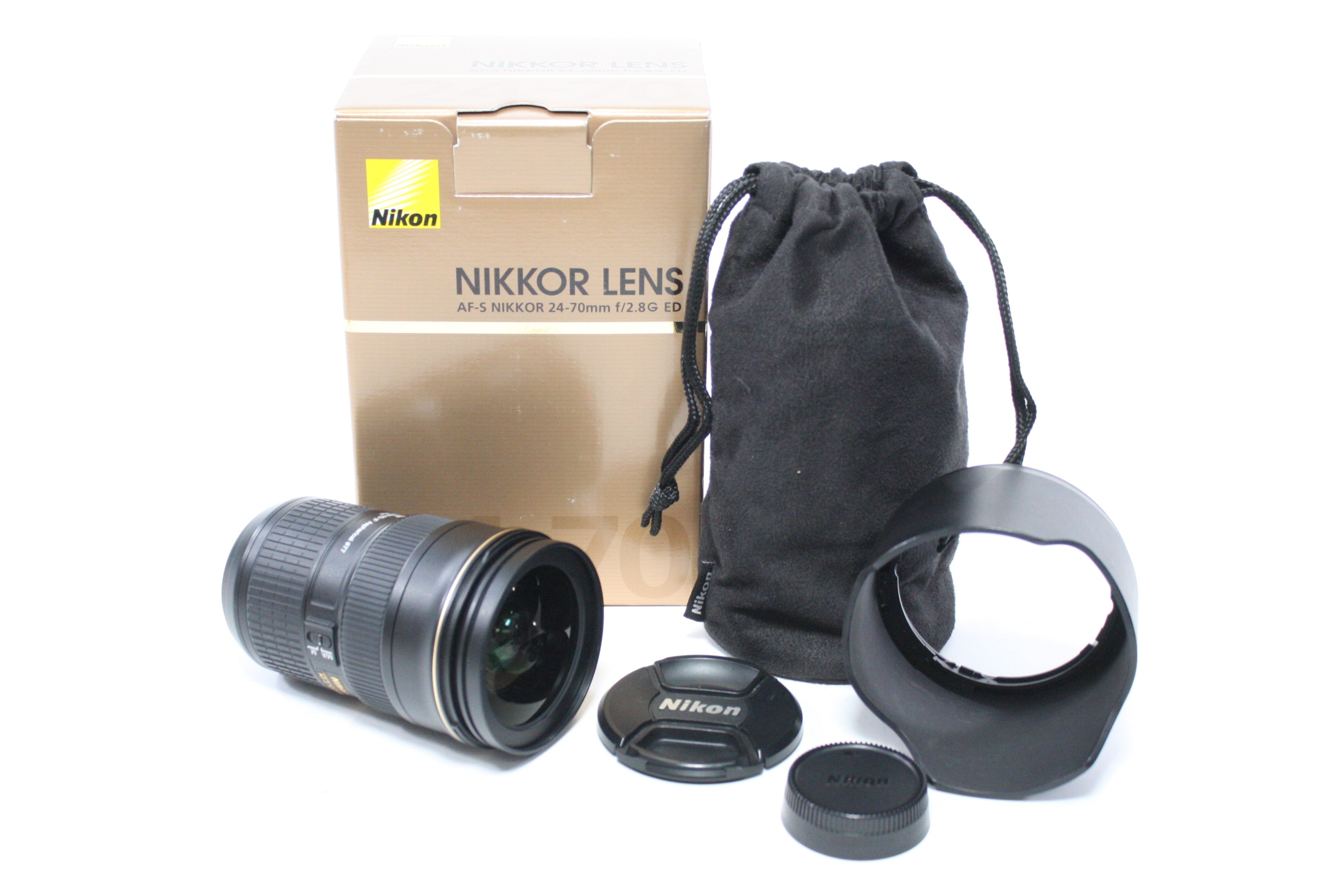 Nikon 24-70mm f/2.8 G ED AF-S Nikkor Lens for Nikon F Mount