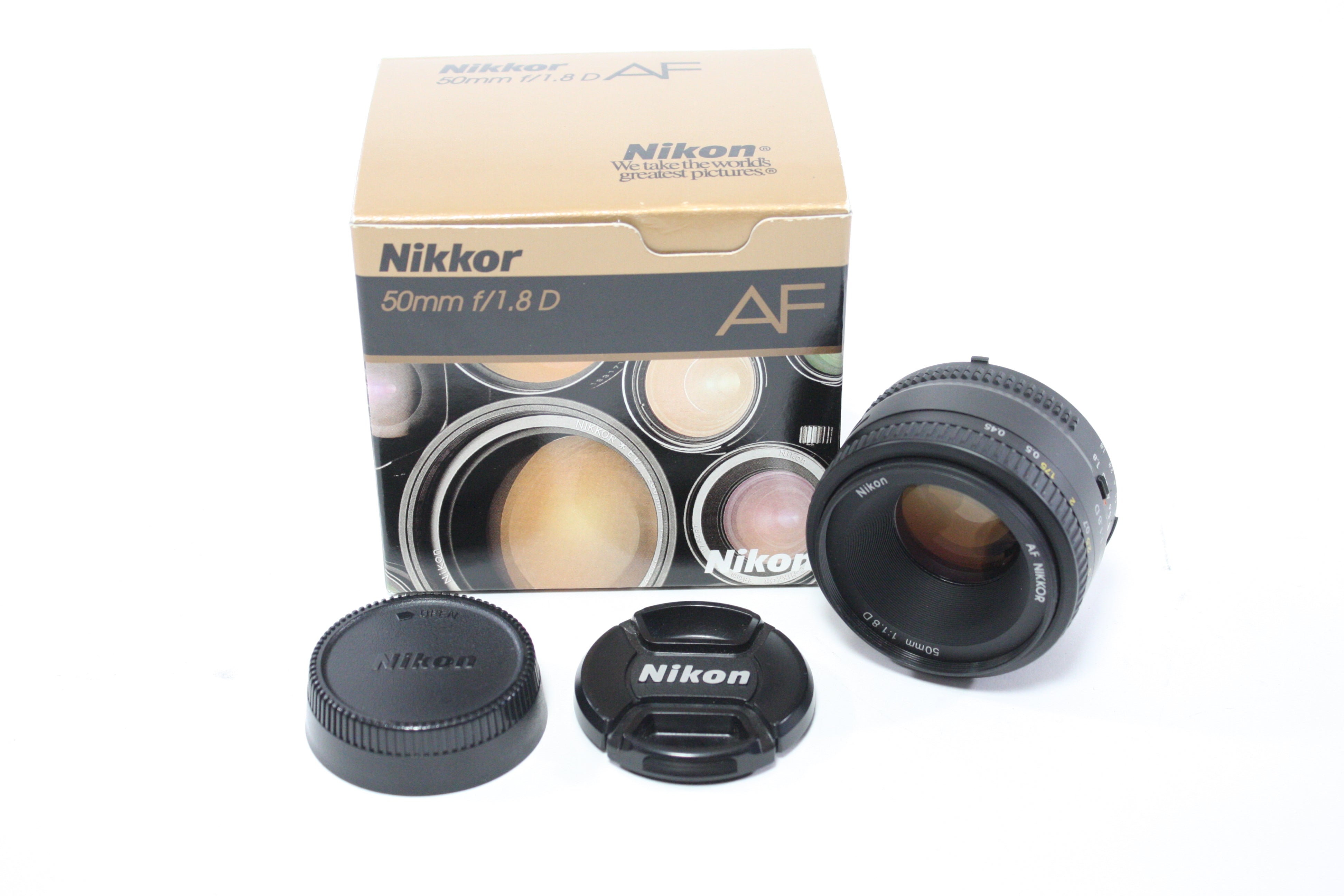 Nikon 50mm f/1.8 D AF Nikkor Lens for Nikon F Mount