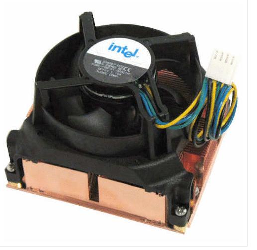 Intel Xeon Socket LGA 604 Pins & 771 Pins Copper Cooling Fan - D34088-001 / D39267-002.