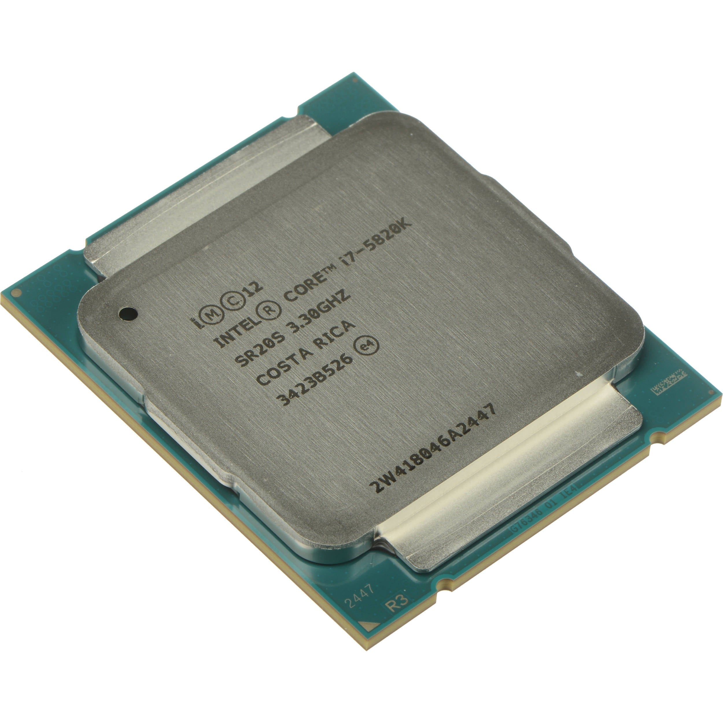 Intel Core i7-5820K Haswell-E 6-Core 3.3GHz Socket LGA 2011-v3 140W (SR20S) Desktop Processor.