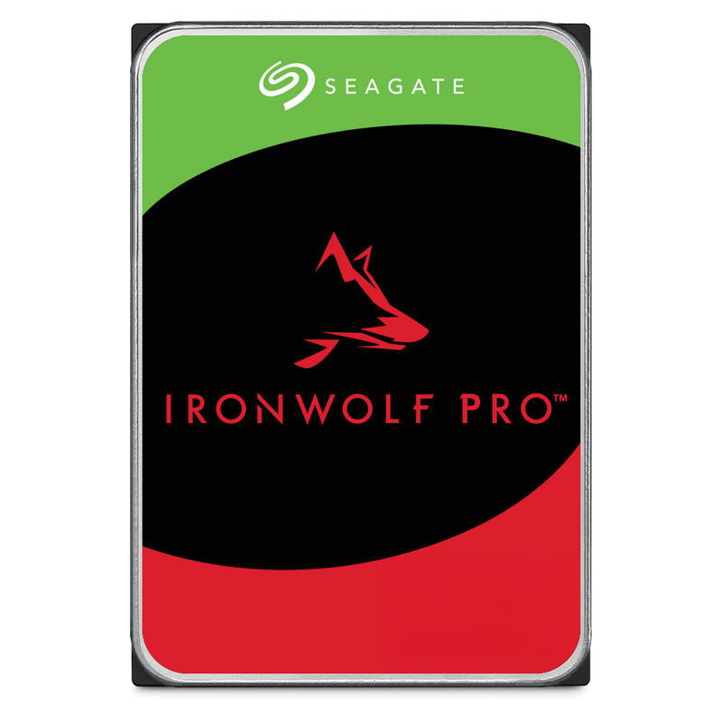 Seagate Ironwolf Pro 4TB NAS HDD, 7.2K RPM, SATA 6Gb/s, 3.5in for reliable data storage and backup