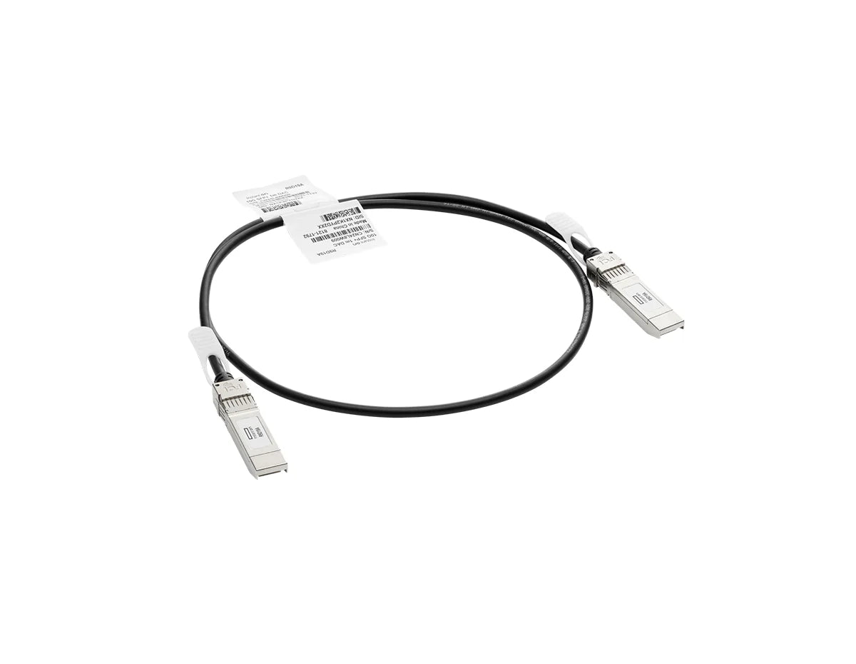 HPE Aruba Networking J9281D 10G SFP+ to SFP+ 1m DAC Cable