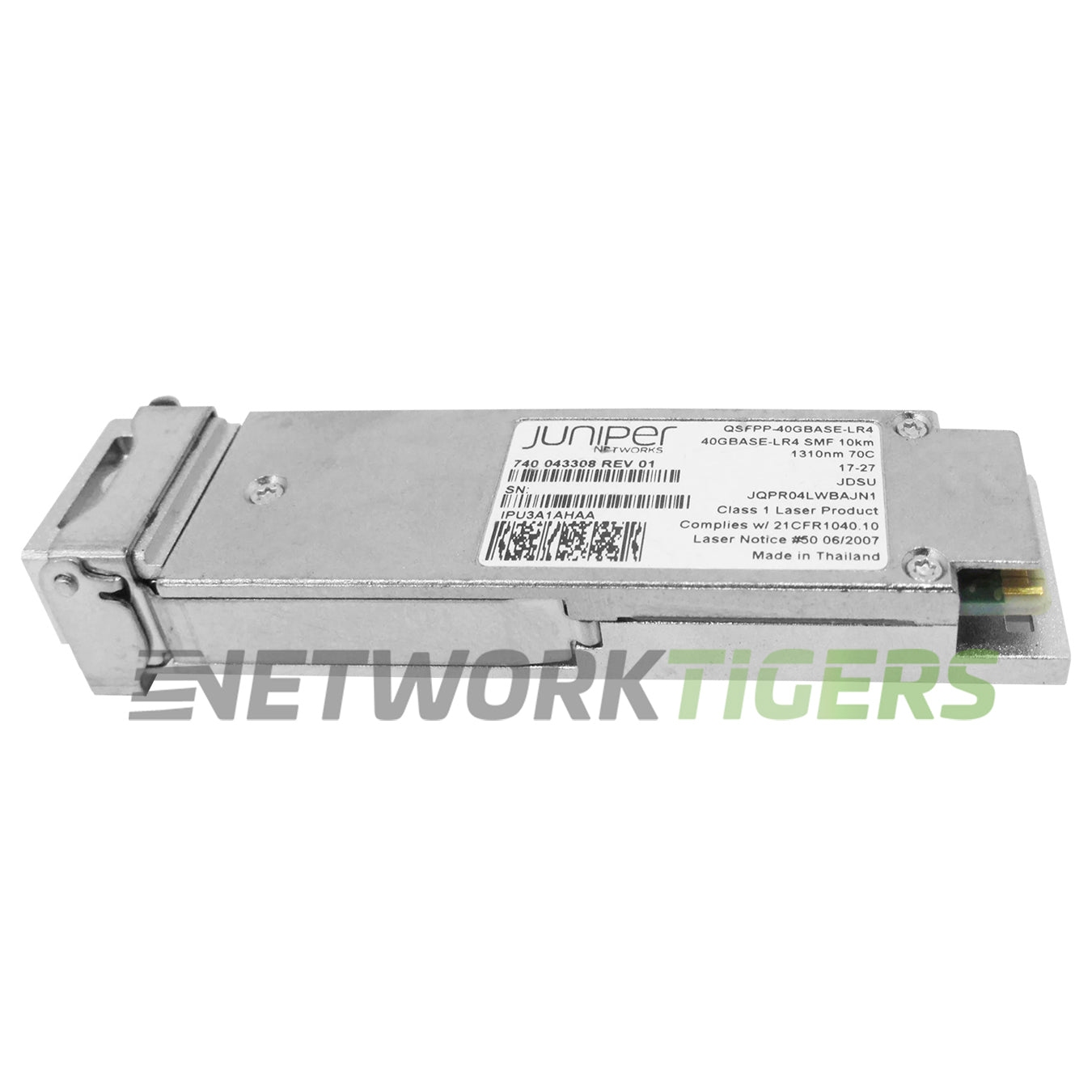 NEW Juniper QSFPP-40GBASE-LR4 40GB BASE-LR4 1310nm SMF QSFP+ Transceiver