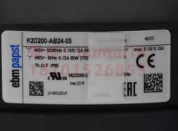 Ebmpapst K2D200-AB18-06 Fan 90W 400V