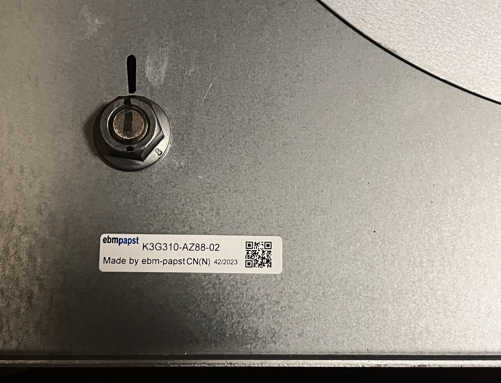 K3G310-AZ88-02 ebm-papst Centrifugal fan 3.24kW power, 4100 RPM, 3-380/480V