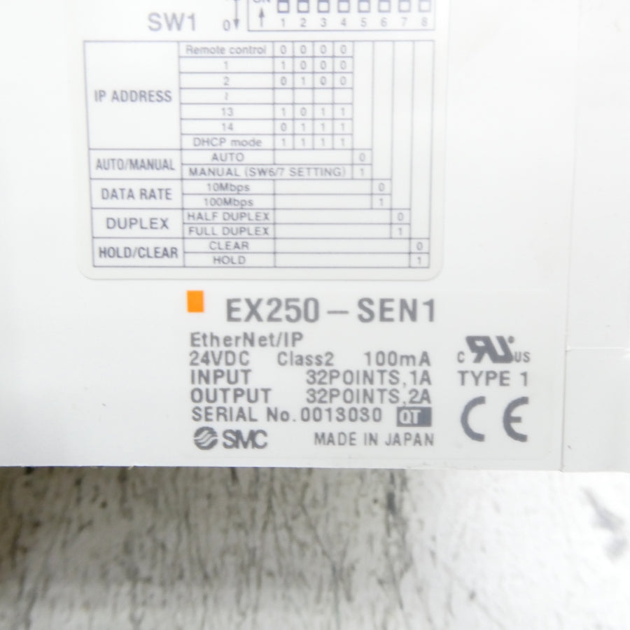 SMC EX250-SEN1 24VDC (AS PICTURED) NSNP