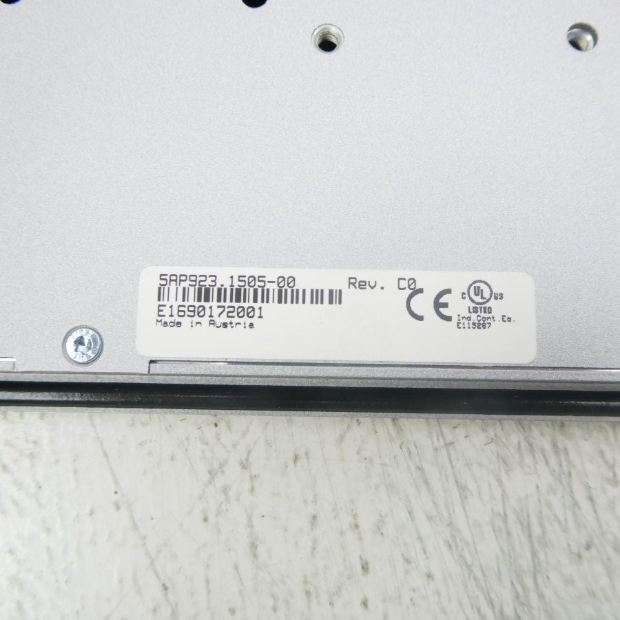 B&R 5AP923.1505-00 24VDC 2-3.5A REV. C0 NSNP