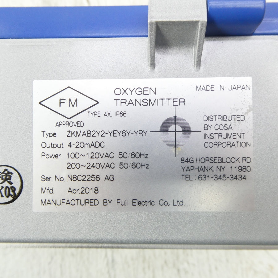 FUJI ELECTRIC ZKMAB2Y2-YEY6Y-YRY 100-240VAC NSNP